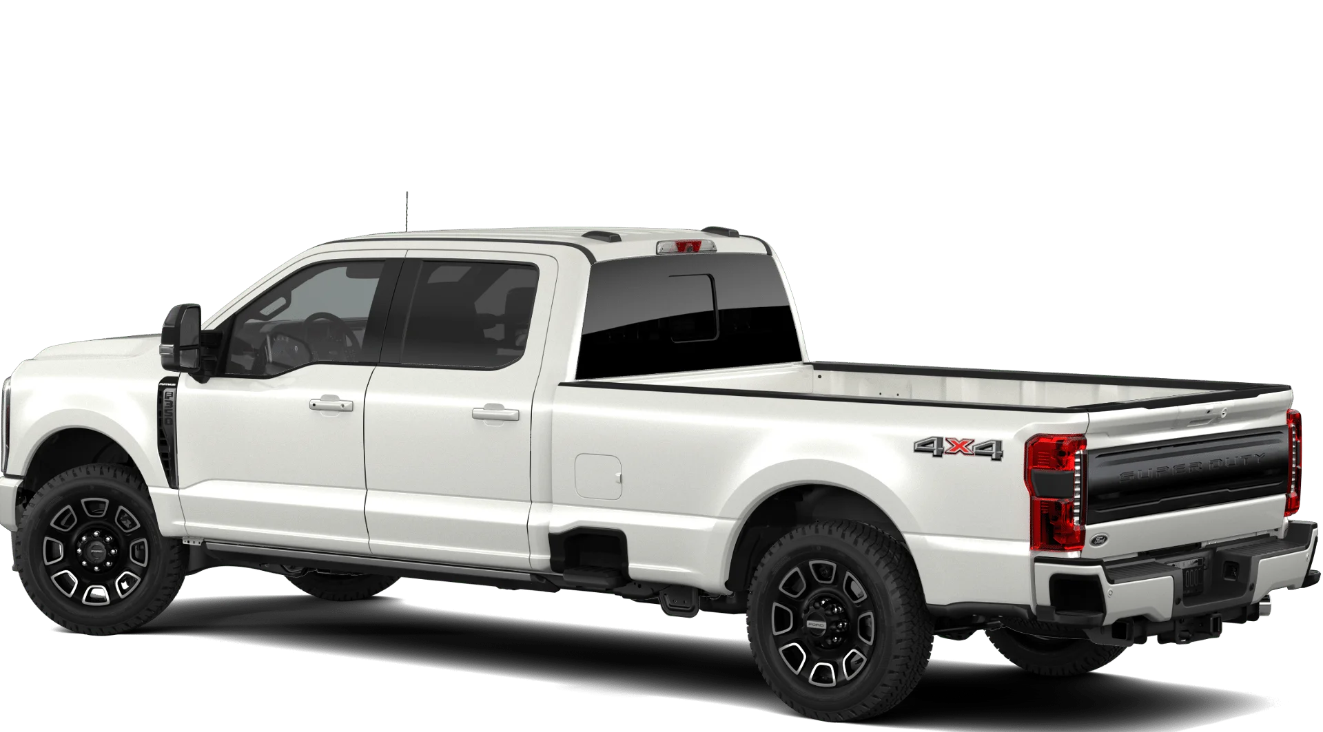 New 2026 Star White Metallic Tri-Coat Ford F-350® Platinum® image 2