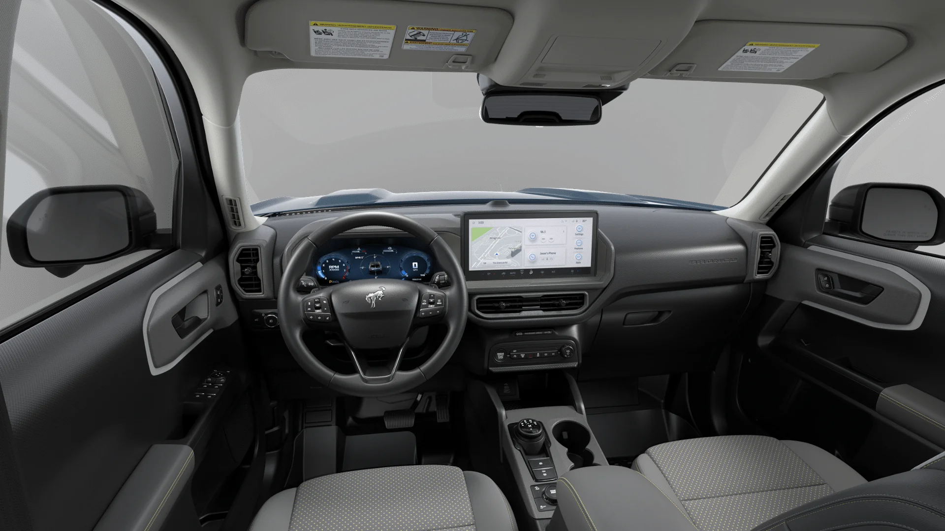 New 2026 Azure Gray Metallic Tri-Coat Ford Badlands image 53
