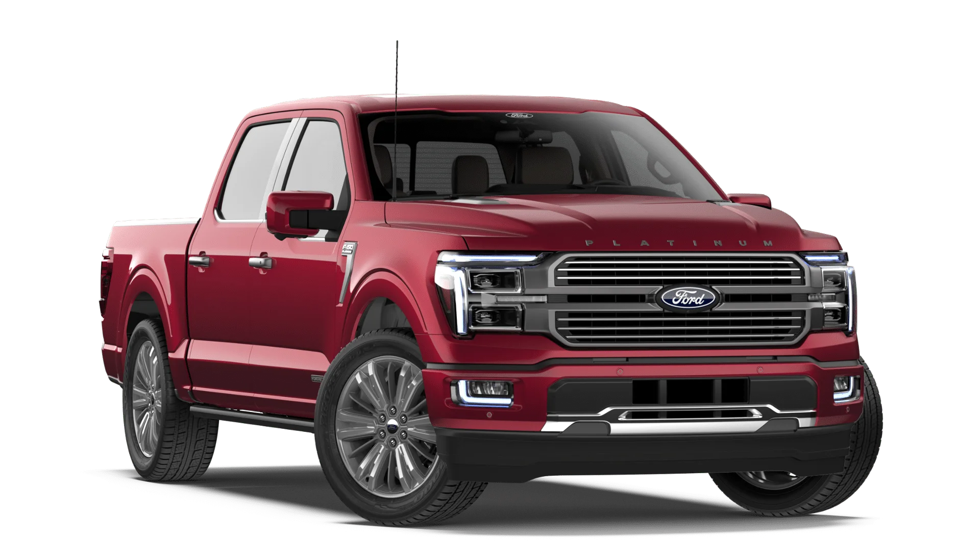 New 2026 Ruby Red Metallic Tinted Clearcoat Ford Platinum® image 50