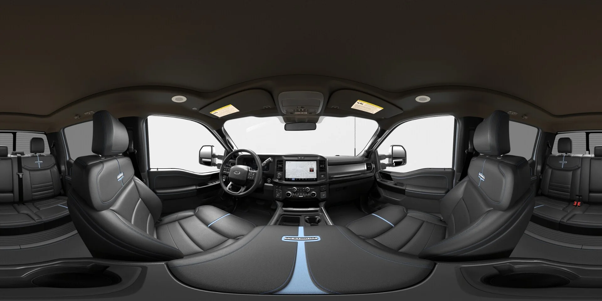 New 2026 Glacier Gray Metallic Tri-Coat Ford F-450® Platinum® image 8