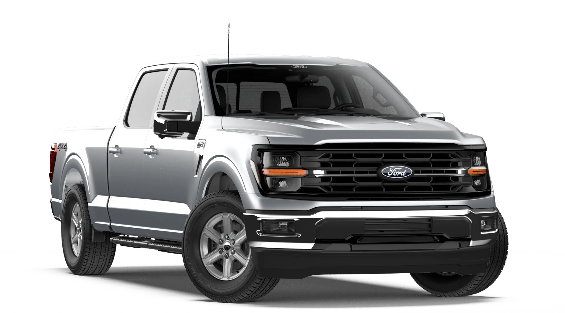 New 2026 Iconic Silver Metallic Ford XLT image 4