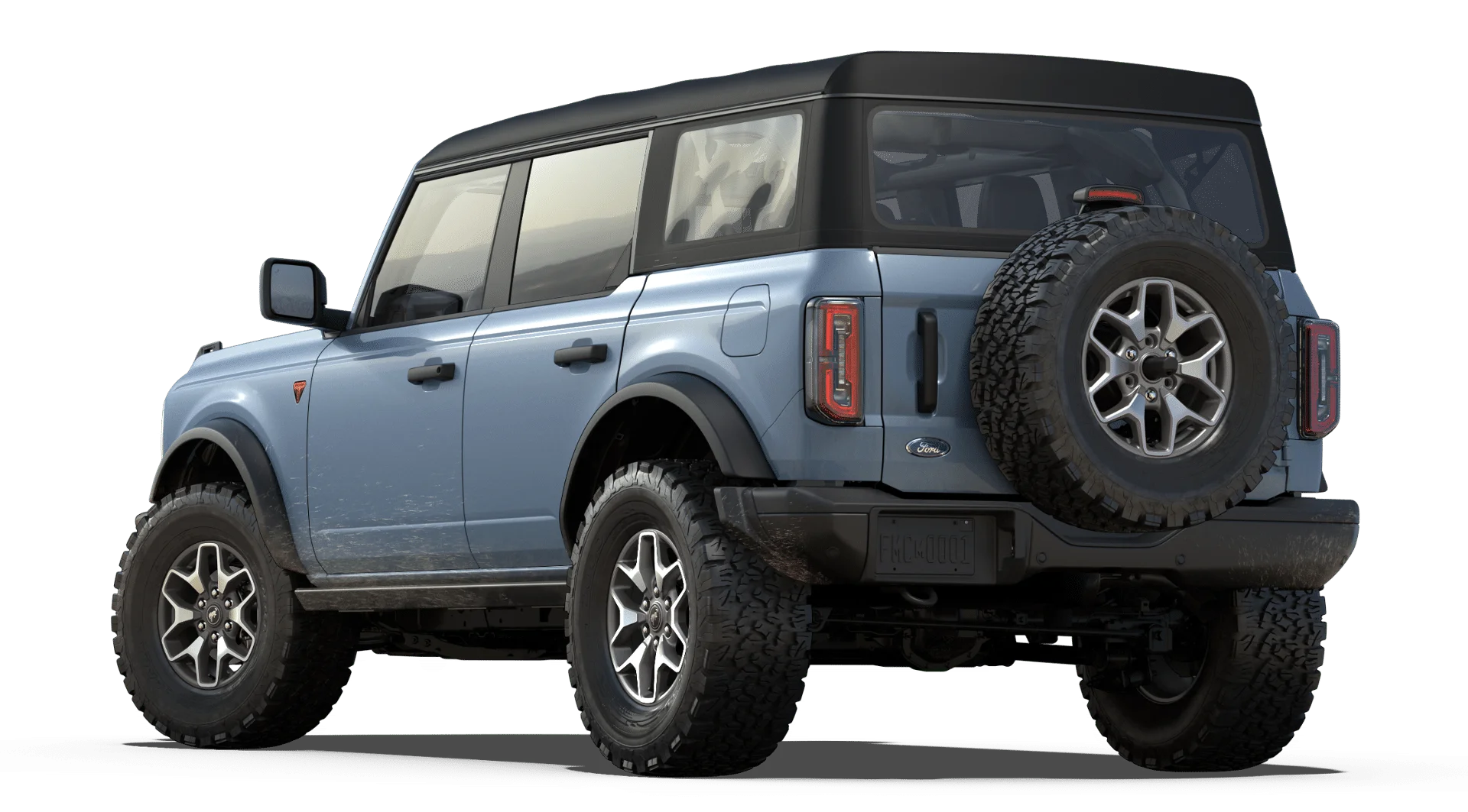 New 2025 Azure Gray Metallic Tri-Coat Ford Badlands® image 48