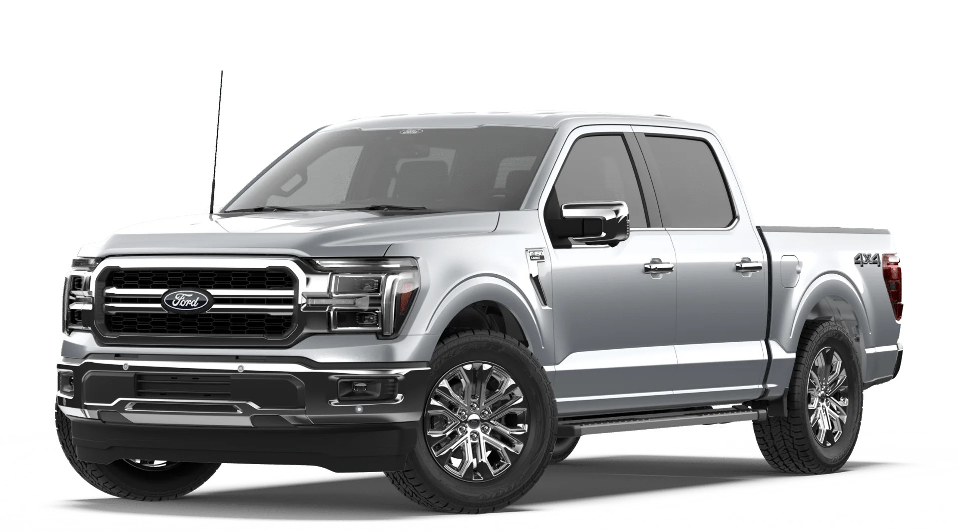 New 2026 Iconic Silver Metallic Ford Lariat® image 2