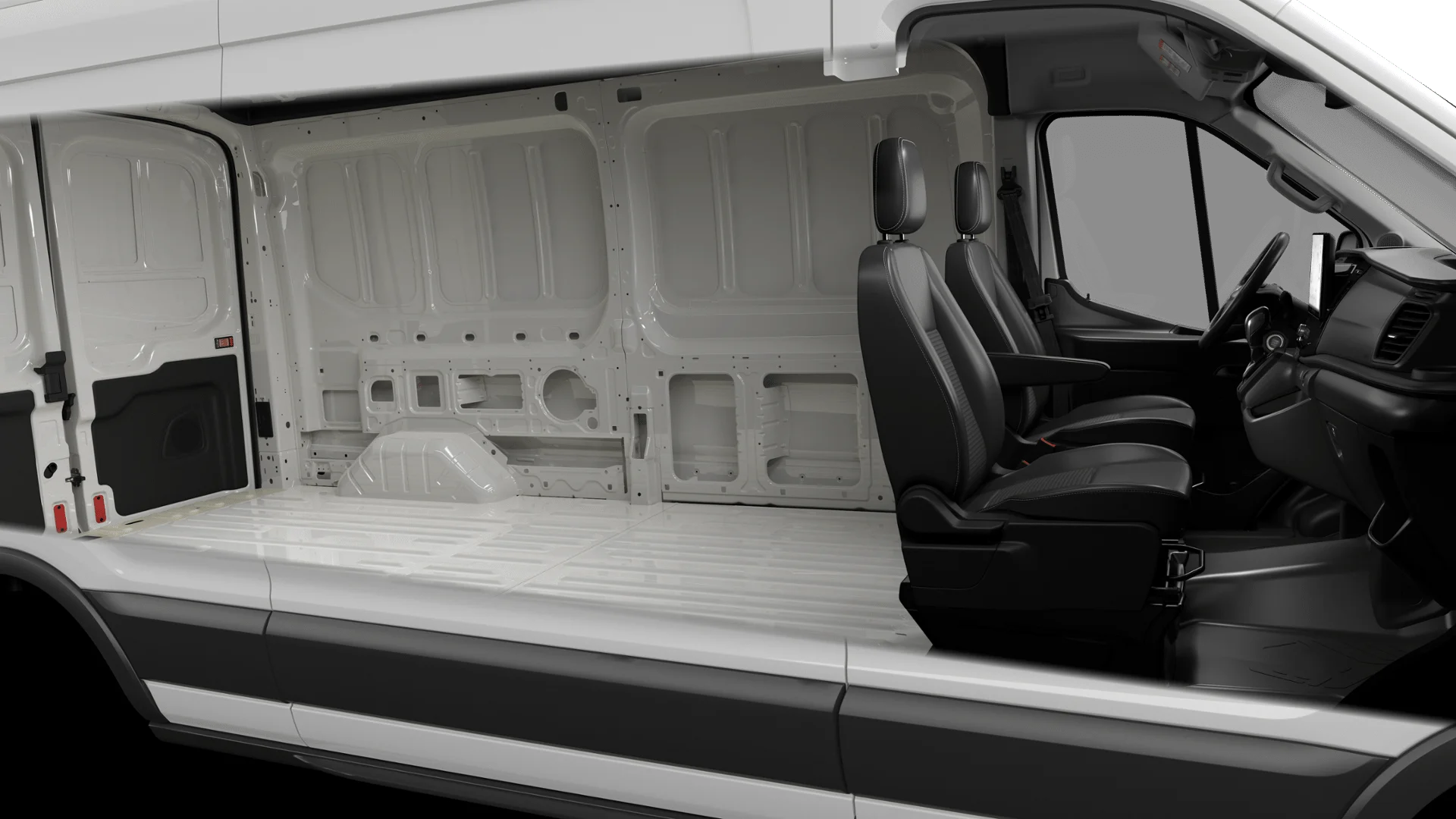 New 2027 Oxford White Ford Cargo Van image 6