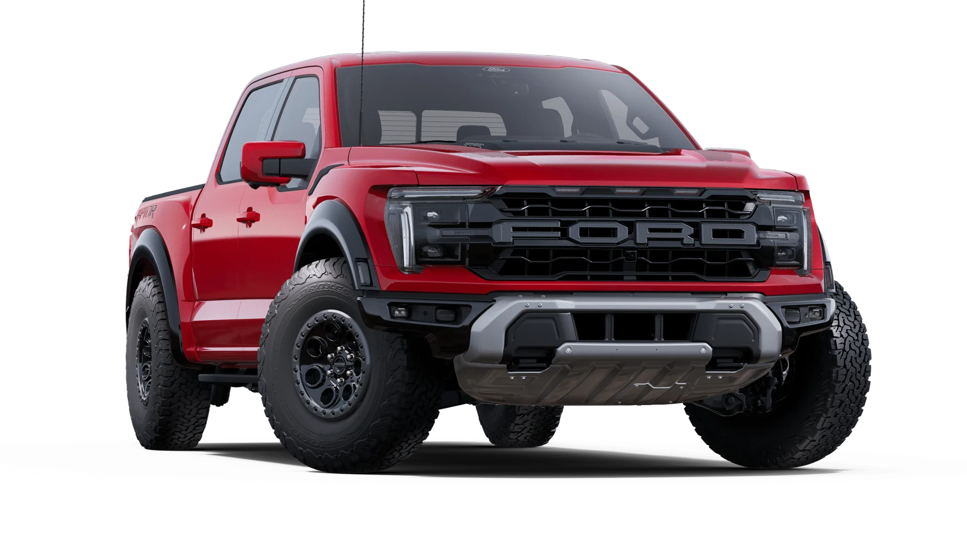 New 2025 Rapid Red Metallic Tinted Clearcoat Ford Raptor® image 54