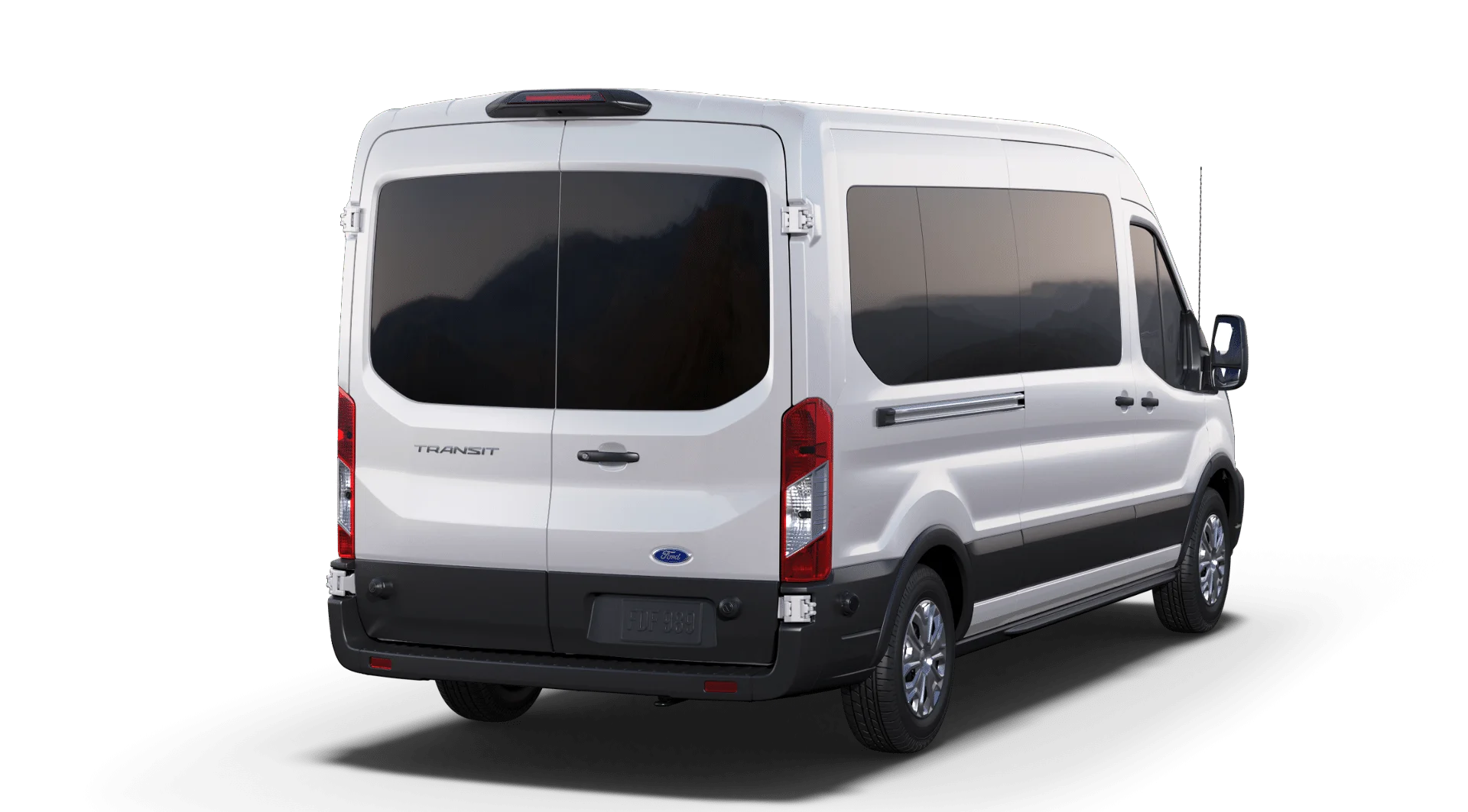 New 2024 Oxford White Ford Passenger Van XL image 3
