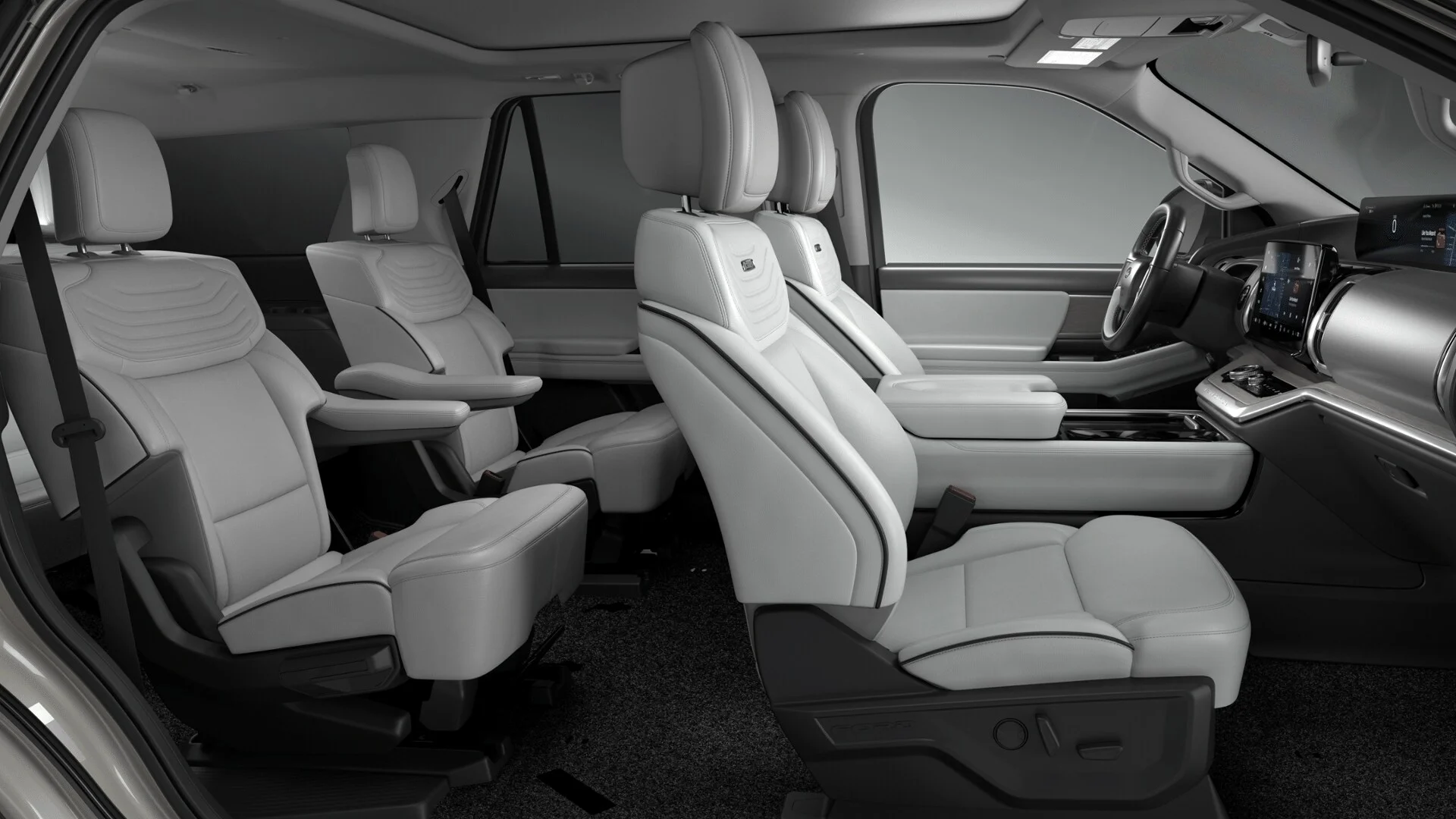 New 2027 Star White Metallic Tri-Coat Ford Platinum image 68