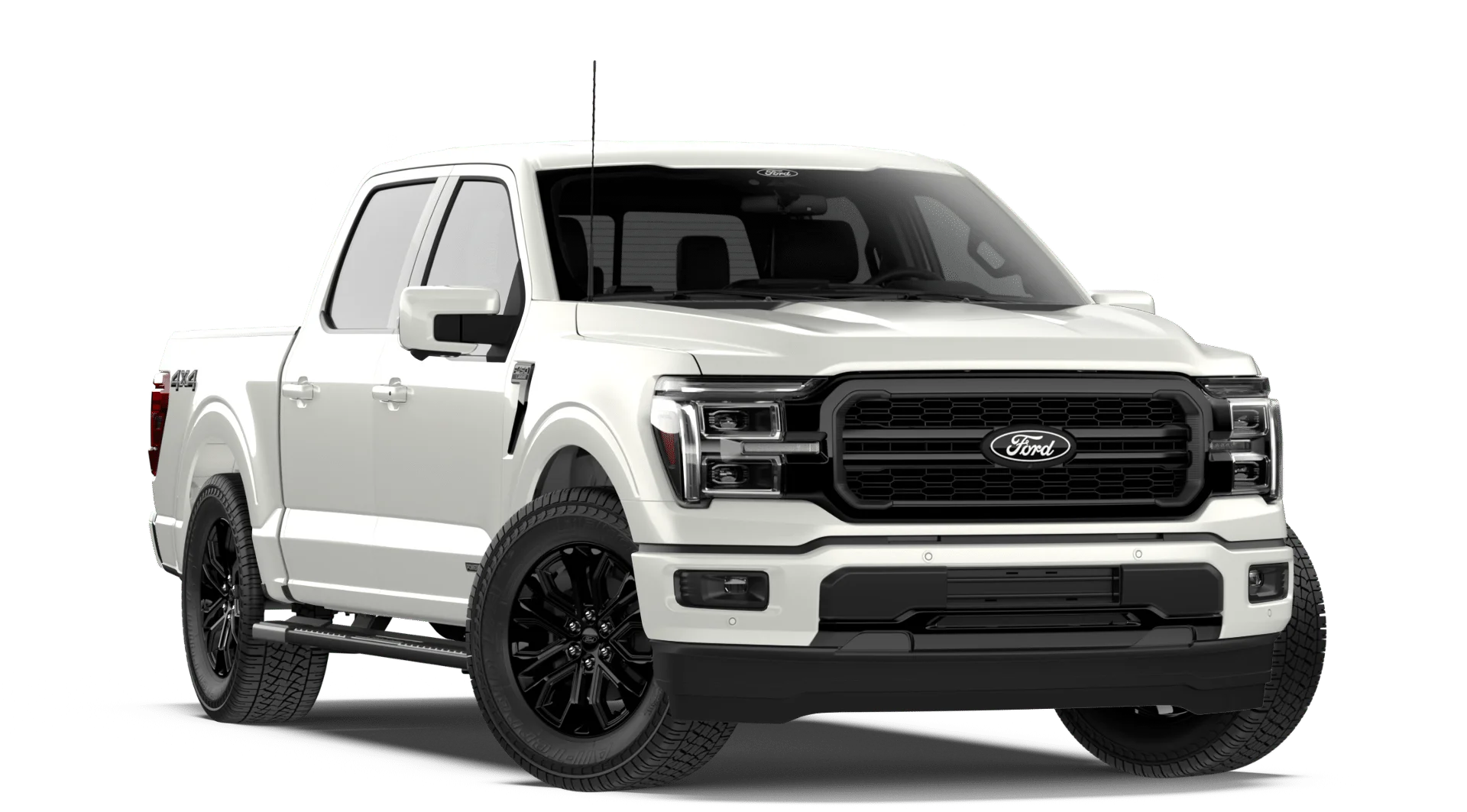 New 2026 Star White Metallic Tri-Coat Ford LARIAT image 48