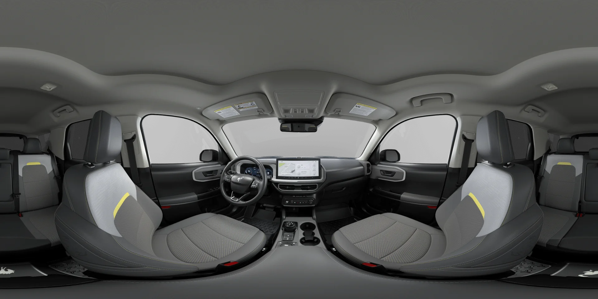 New 2026 Azure Gray Metallic Tri-Coat Ford Badlands image 8
