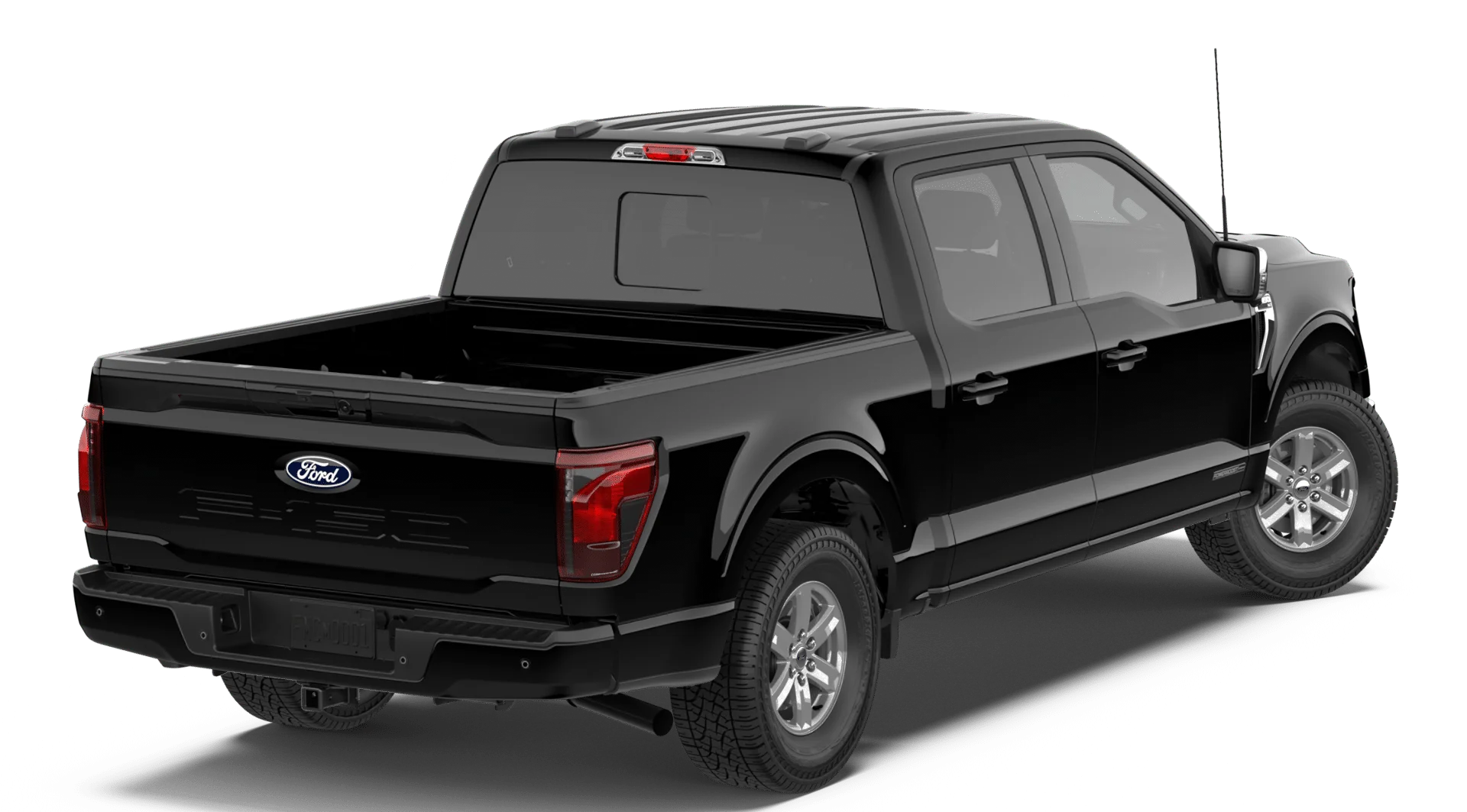New 2026 Agate Black Metallic Ford XLT image 3
