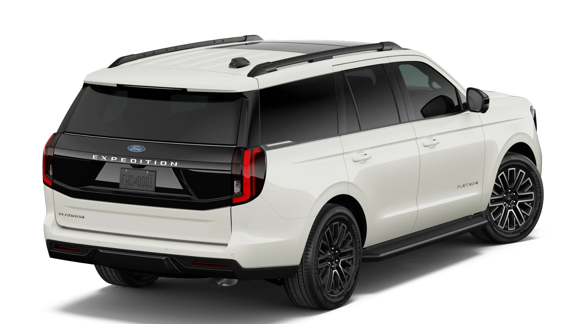 New 2027 Star White Metallic Tri-Coat Ford Platinum image 3