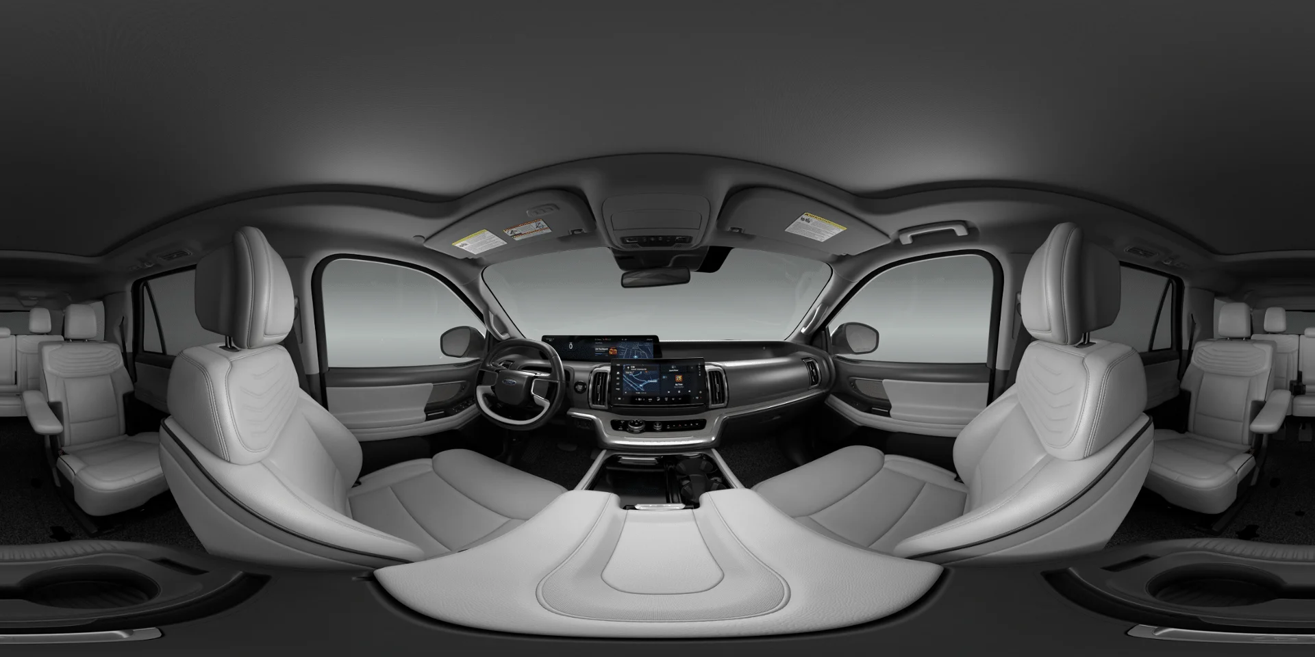 New 2027 Star White Metallic Tri-Coat Ford Platinum image 54
