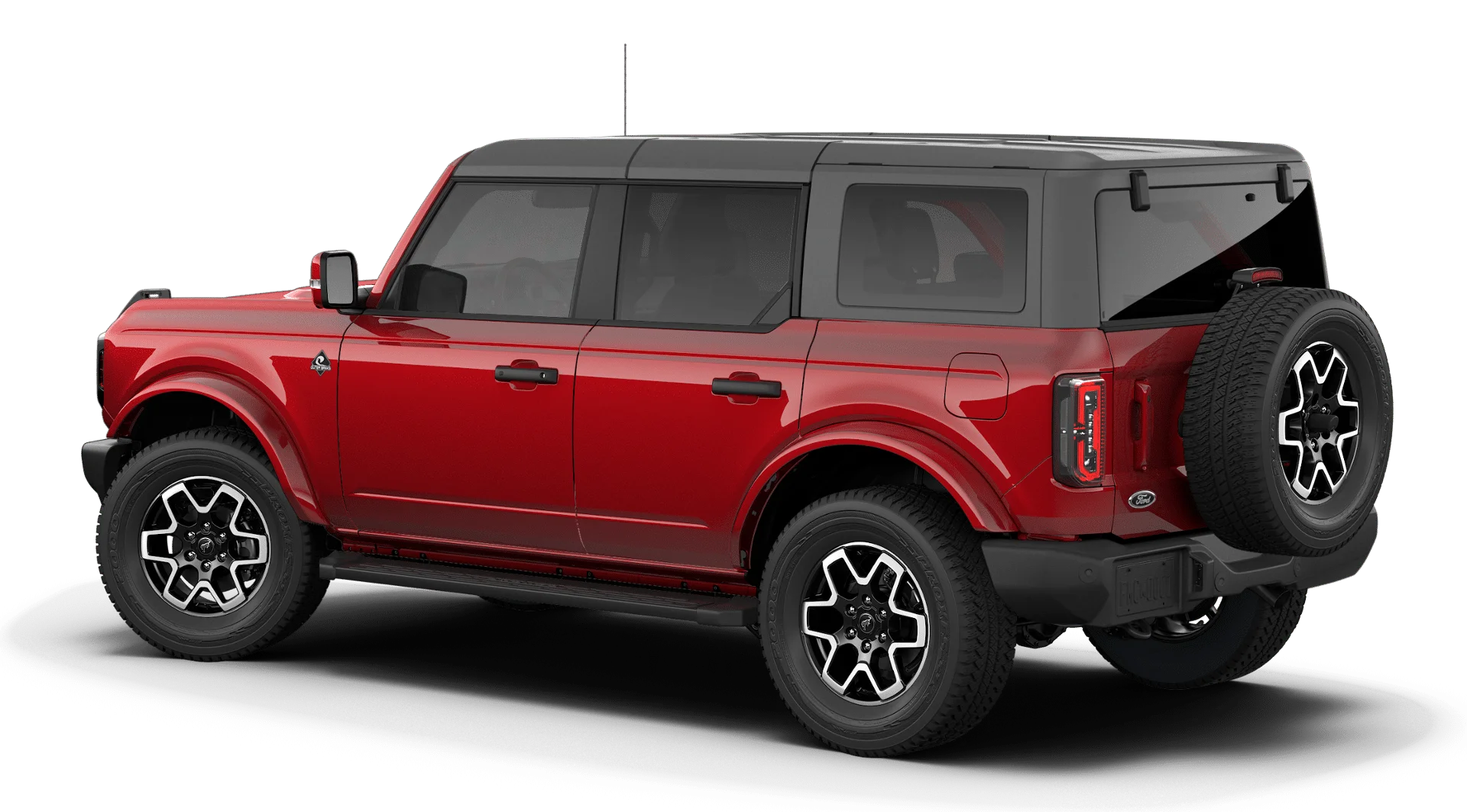 New 2026 Ruby Red Metallic Tinted Clearcoat Ford Outer Banks® image 10