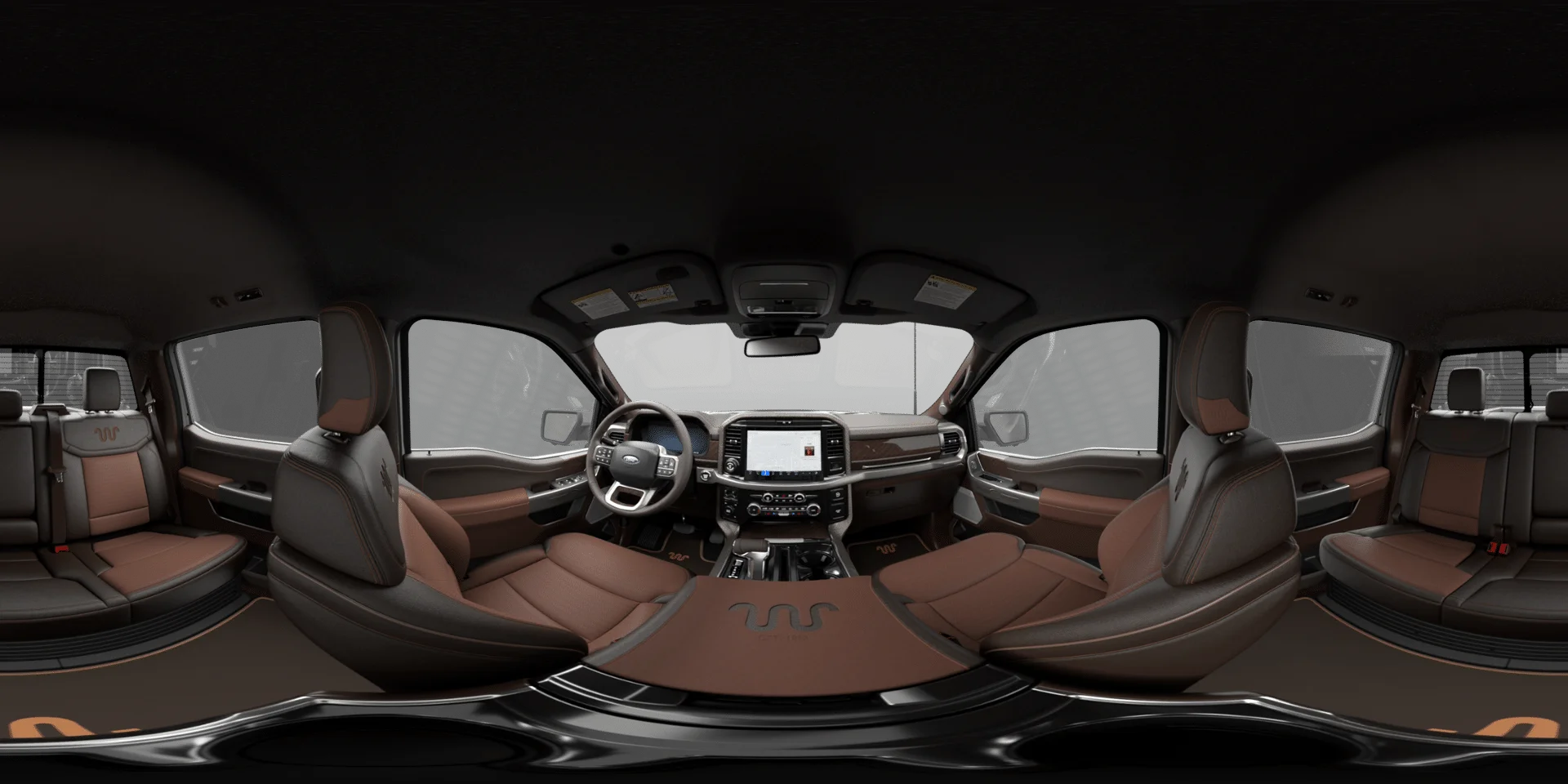 New 2026 Star White Metallic Tri-Coat Ford King Ranch® image 8