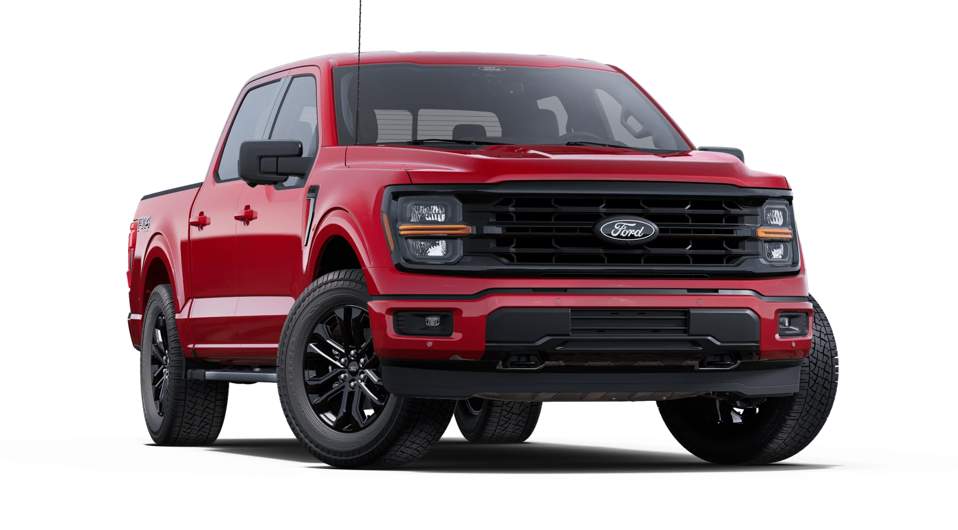 New 2025 Rapid Red Metallic Tinted Clearcoat Ford XLT image 54