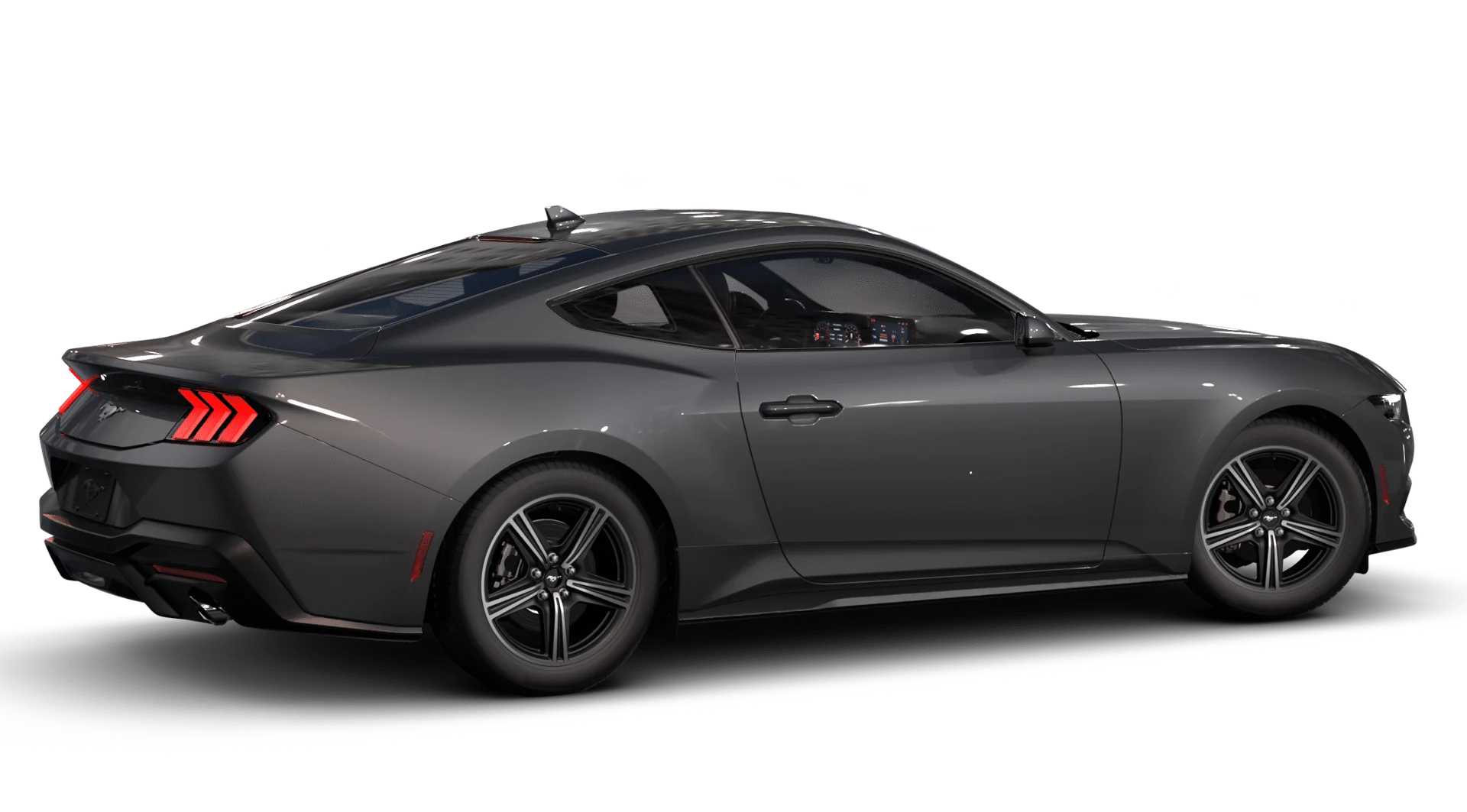New 2025 Carbonized Gray Metallic Ford EcoBoost® Fastback image 3