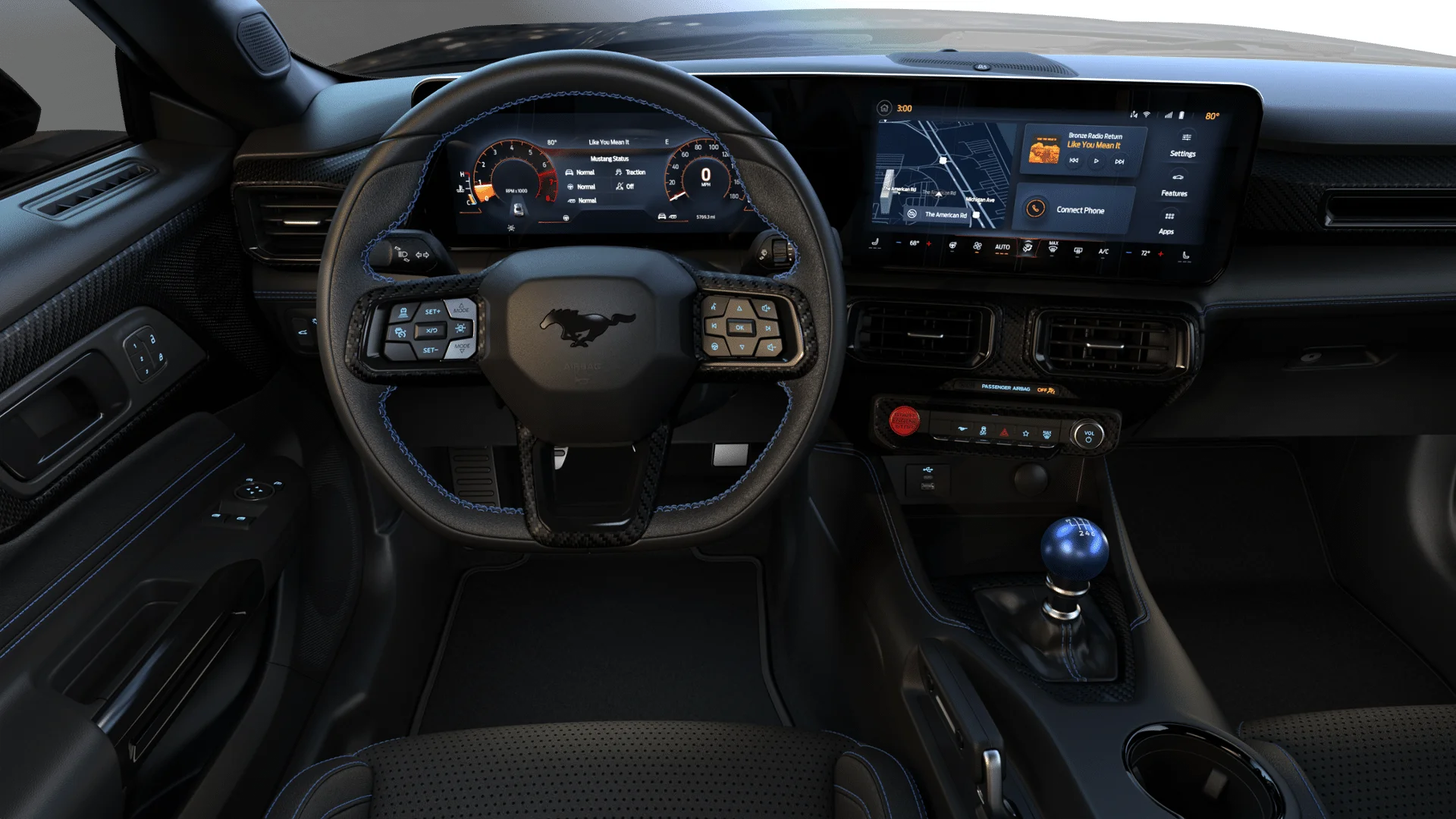 New 2026 Blue Ember Metallic Ford Dark Horse® Premium image 29