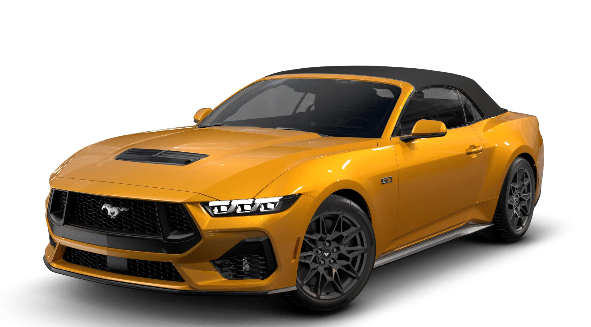 New 2026 Orange Fury Metallic Tri-coat Ford GT Premium Convertible image 23