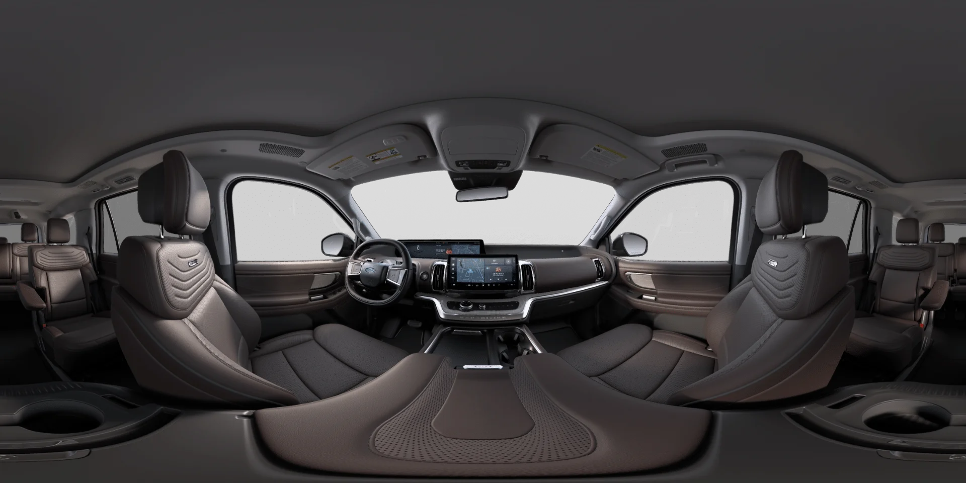 New 2025 Agate Black Metallic Ford Platinum® image 51