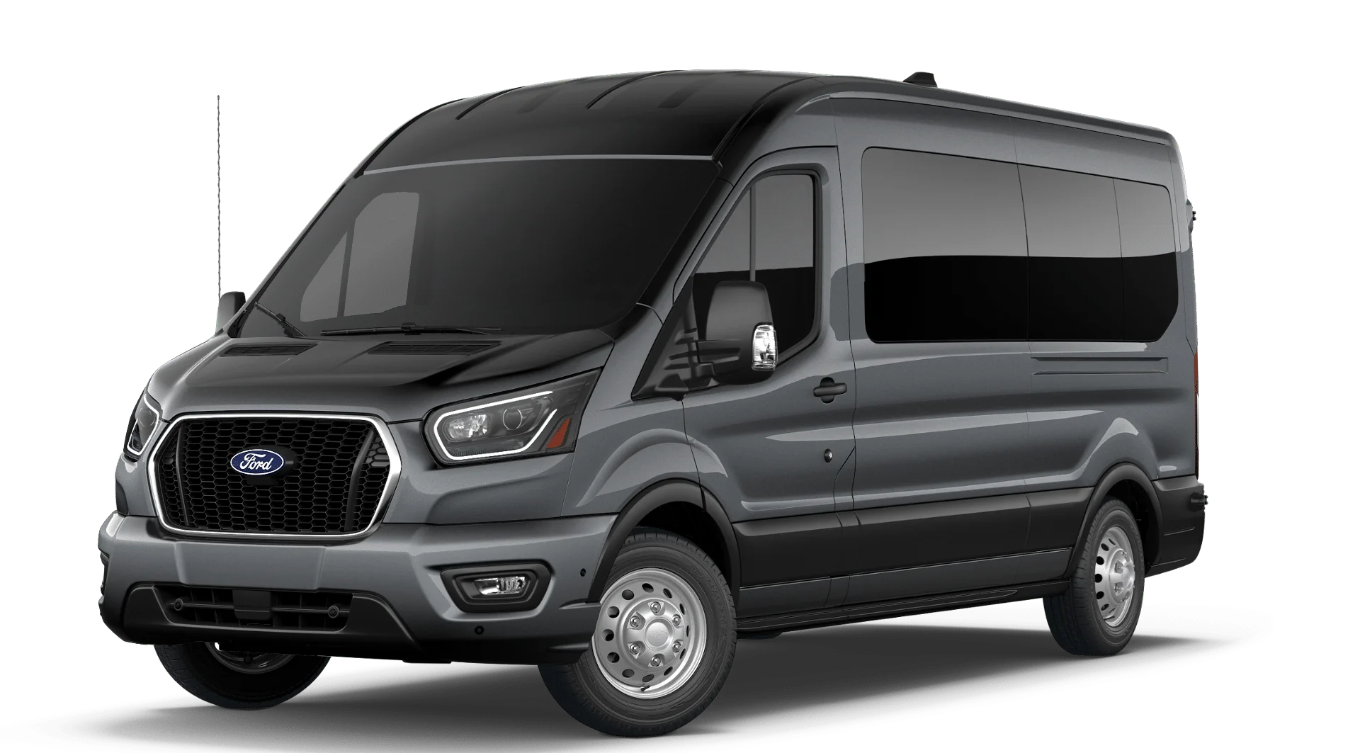New 2027 Carbonized Gray Metallic Ford Passenger Van XLT image 22