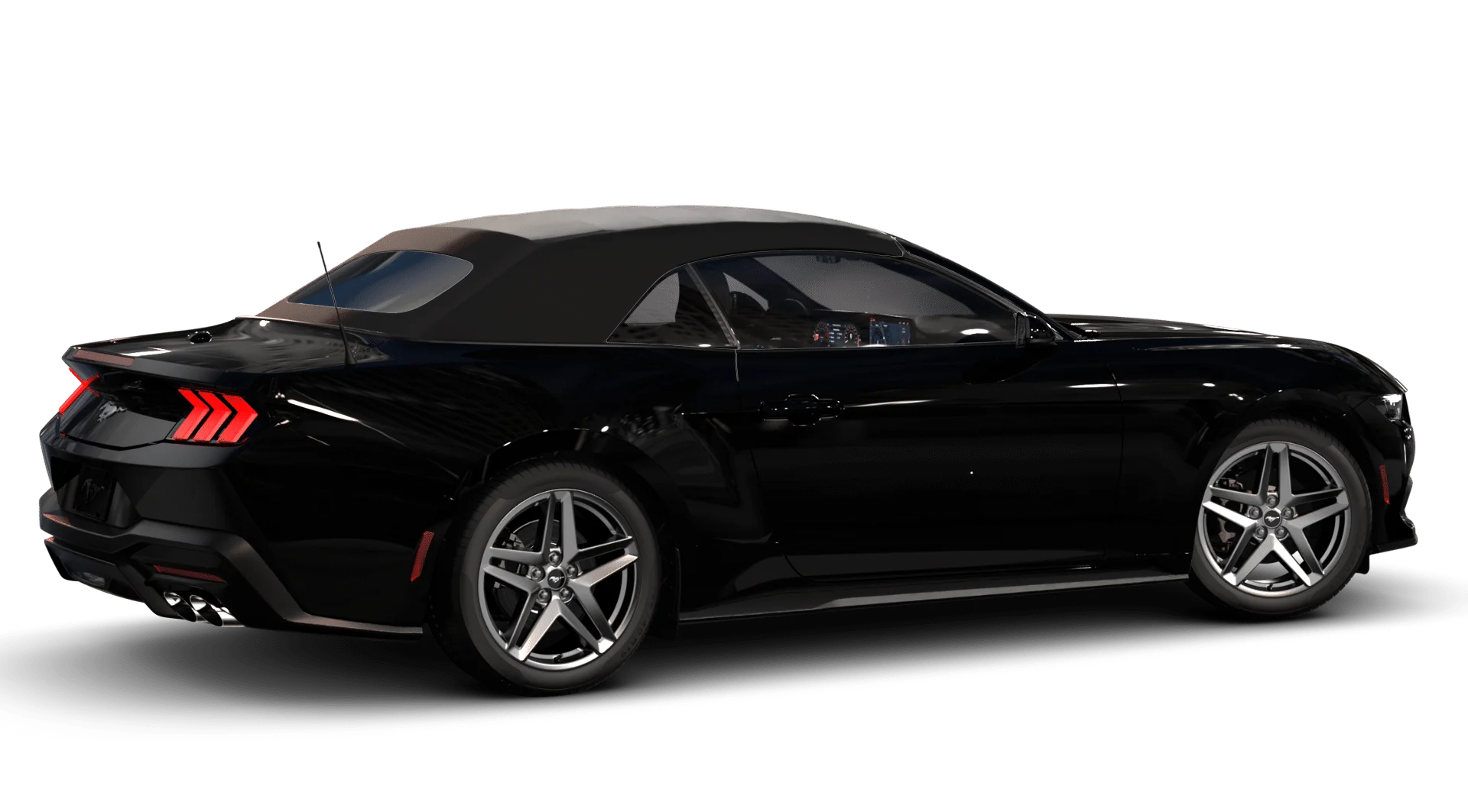 New 2026 Shadow Black Ford EcoBoost® Premium Convertible image 26
