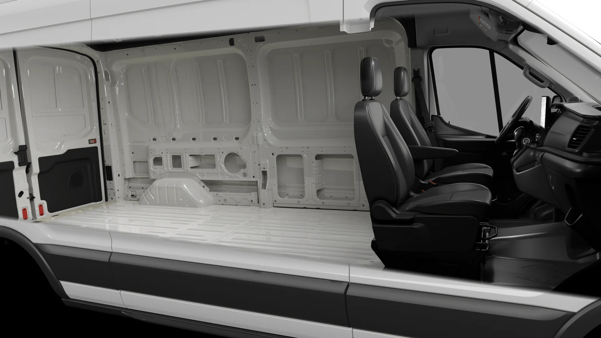 New 2027 Oxford White Ford Cargo Van image 6
