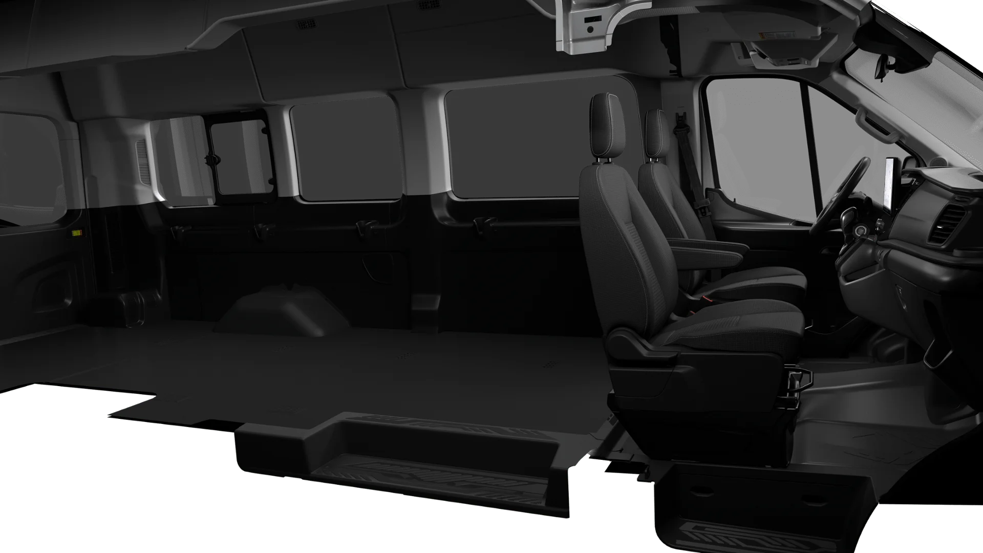 New 2027 Silver Metallic Ford Passenger Van XL image 6