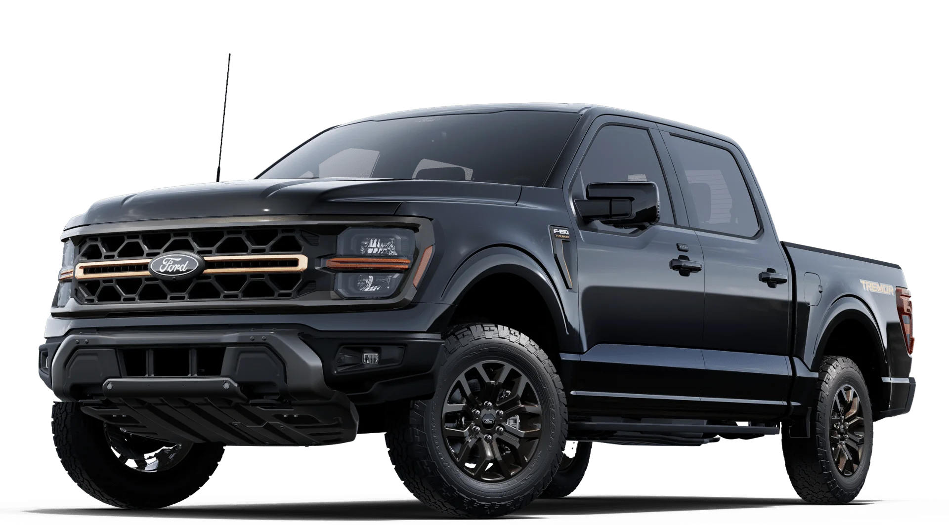 New 2025 Agate Black Metallic Ford Tremor® image 48