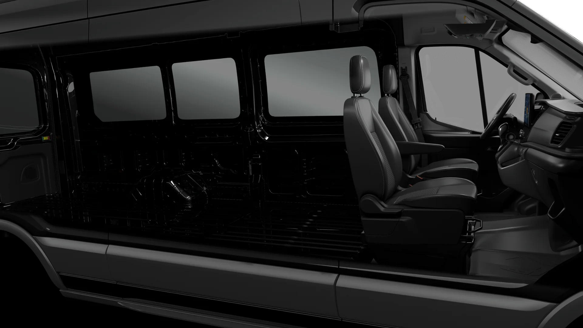 New 2026 Agate Black Metallic Ford Cargo Van image 6
