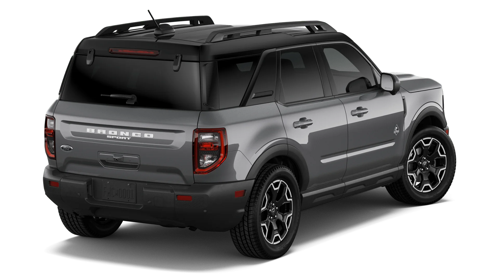 New 2026 Carbonized Gray Metallic Ford Outer Banks® image 3