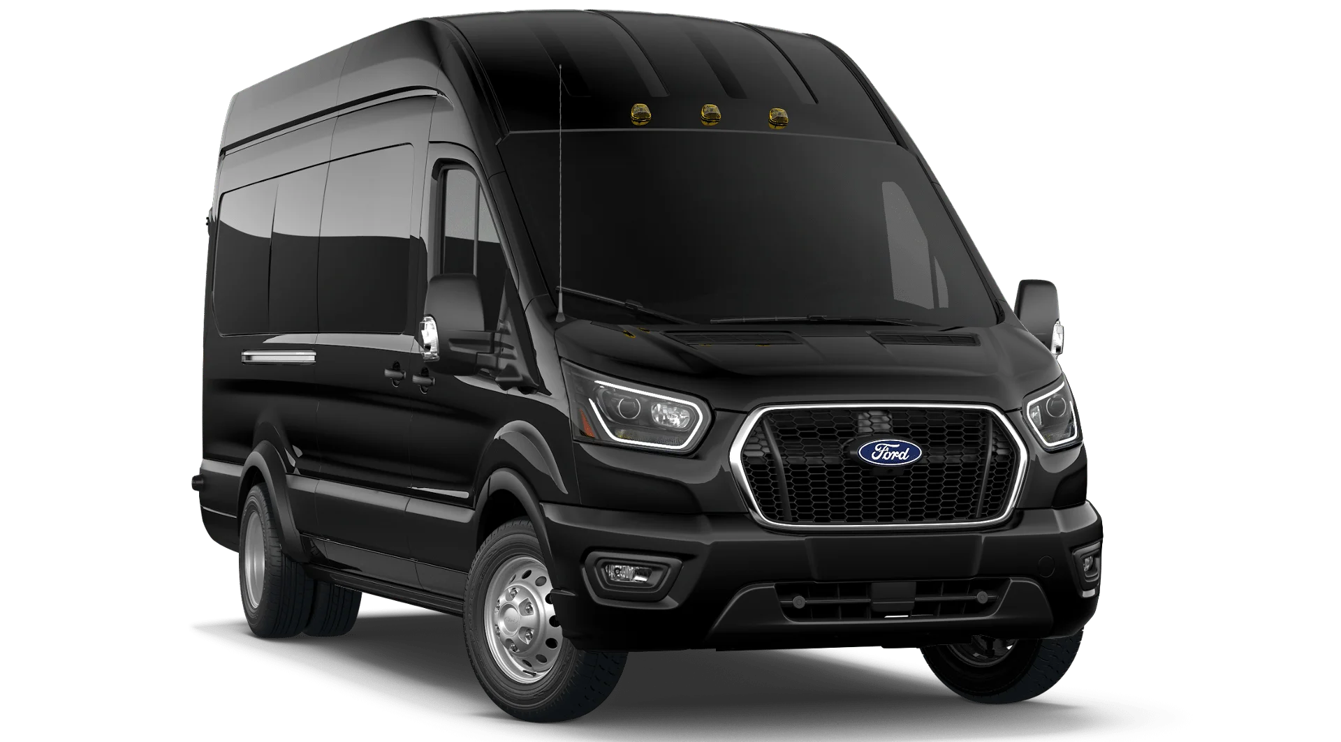 New 2026 Agate Black Metallic Ford Passenger Van XLT image 4