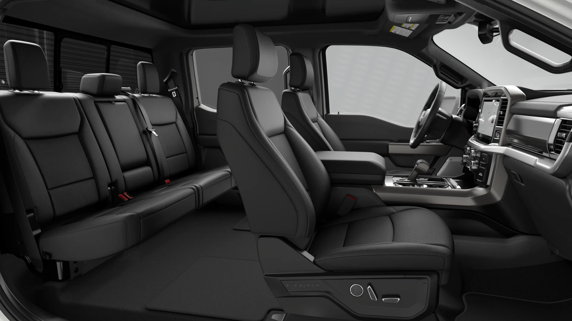 New 2026 Star White Metallic Tri-Coat Ford Lariat® image 49