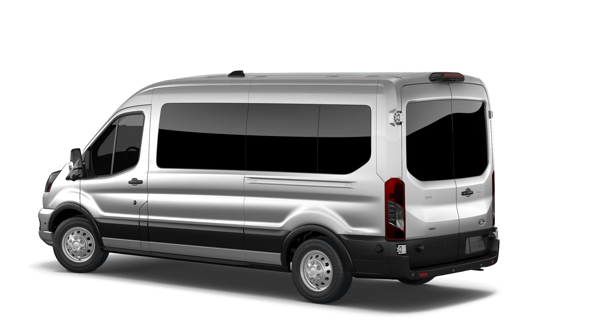New 2027 Silver Metallic Ford Passenger Van XLT image 23