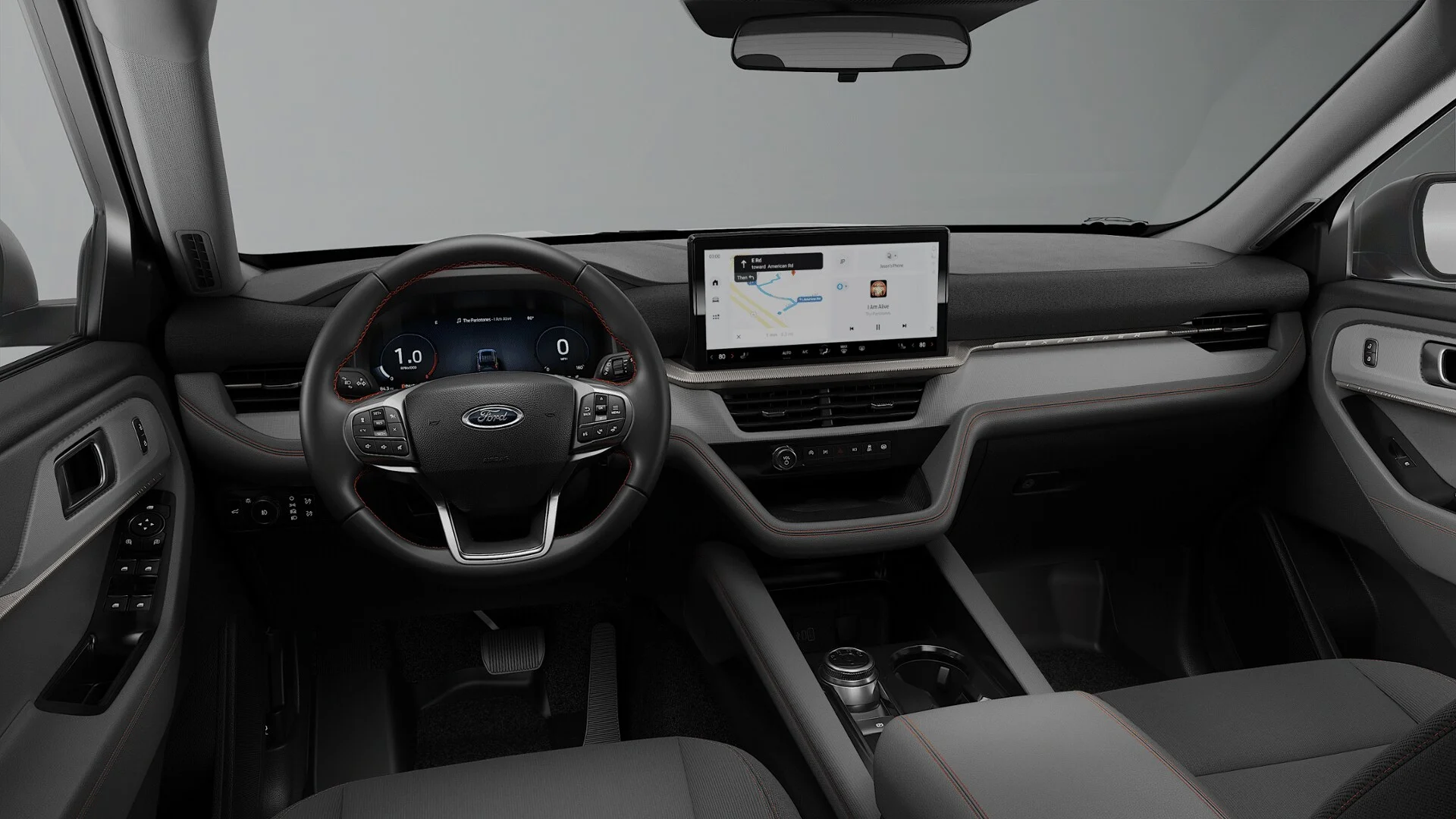 New 2026 Carbonized Gray Metallic Ford Active image 7