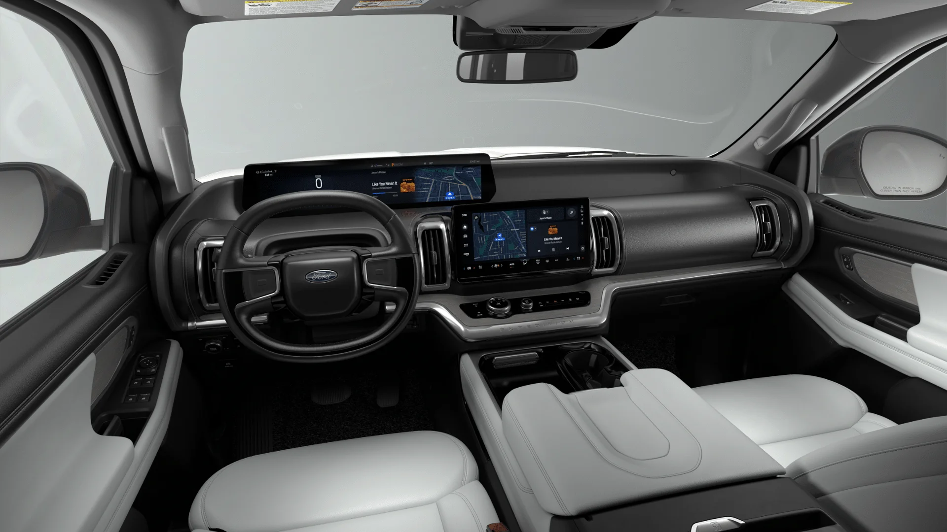 New 2027 Star White Metallic Tri-Coat Ford Platinum image 31