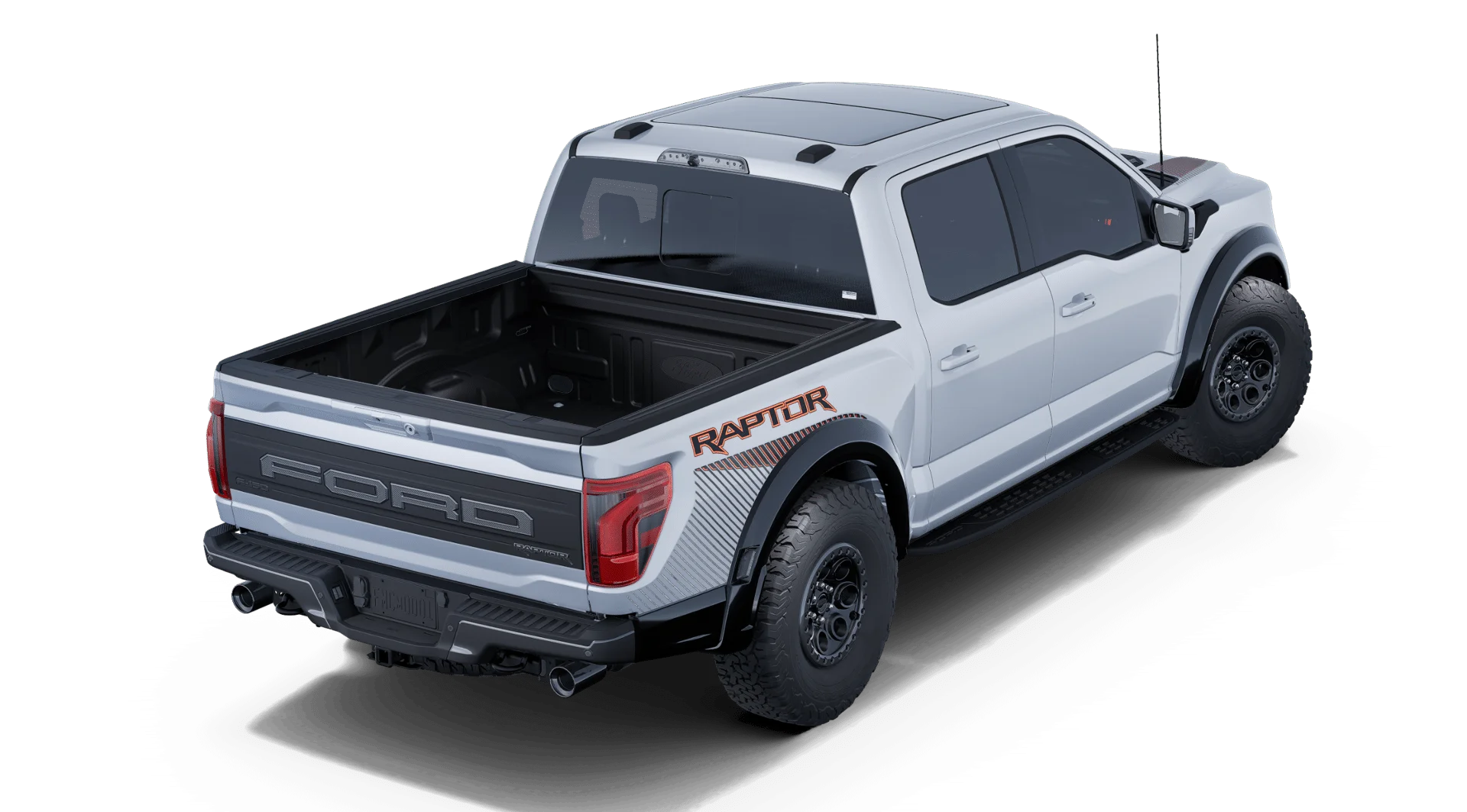 New 2025 Space White Metallic Ford Raptor® image 53