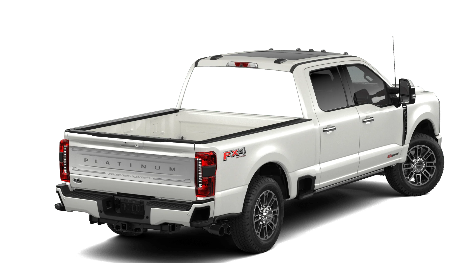 New 2026 Star White Metallic Tri-Coat Ford F-350® Platinum® image 3