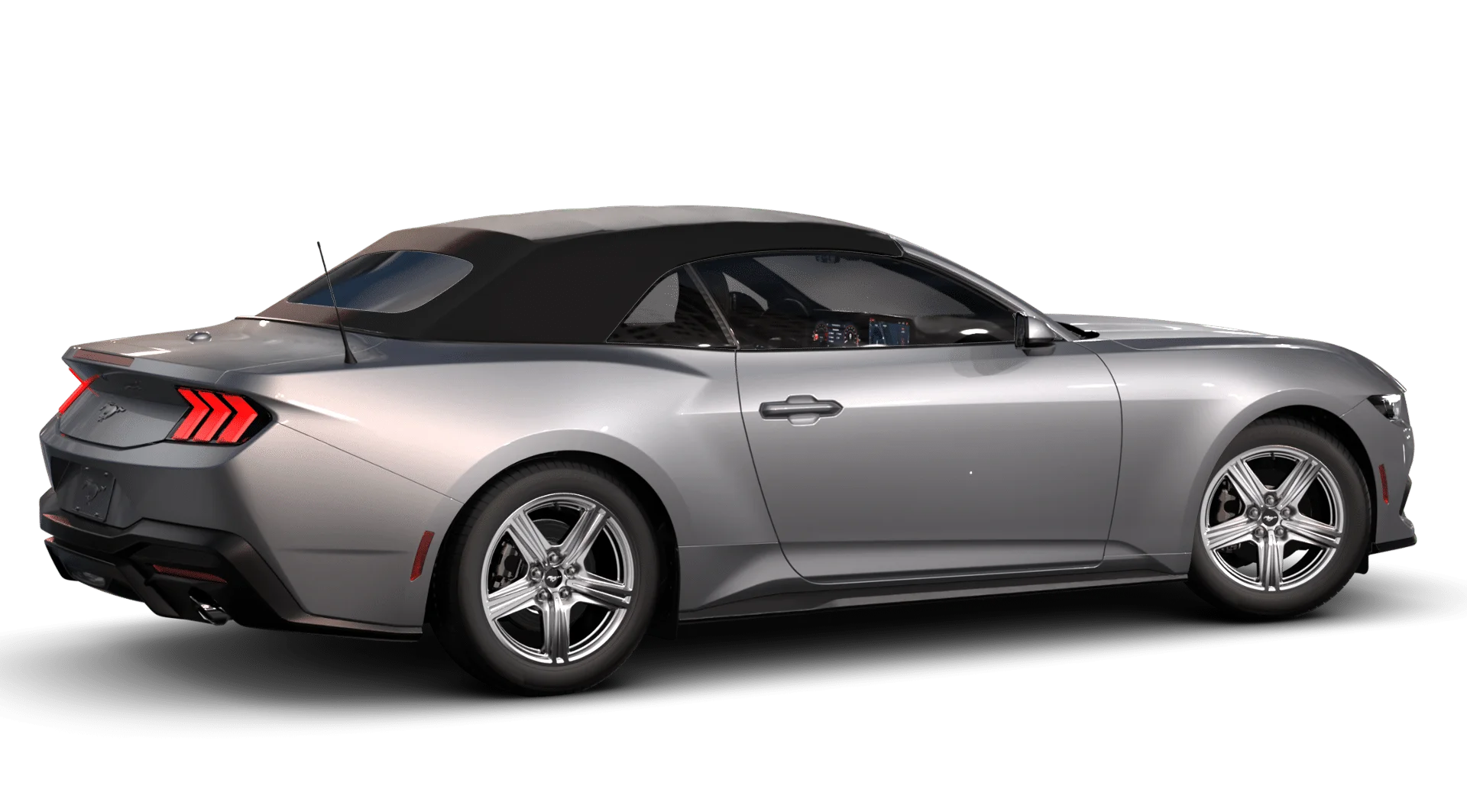 New 2026 Iconic Silver Metallic Ford EcoBoost® Premium Convertible image 46