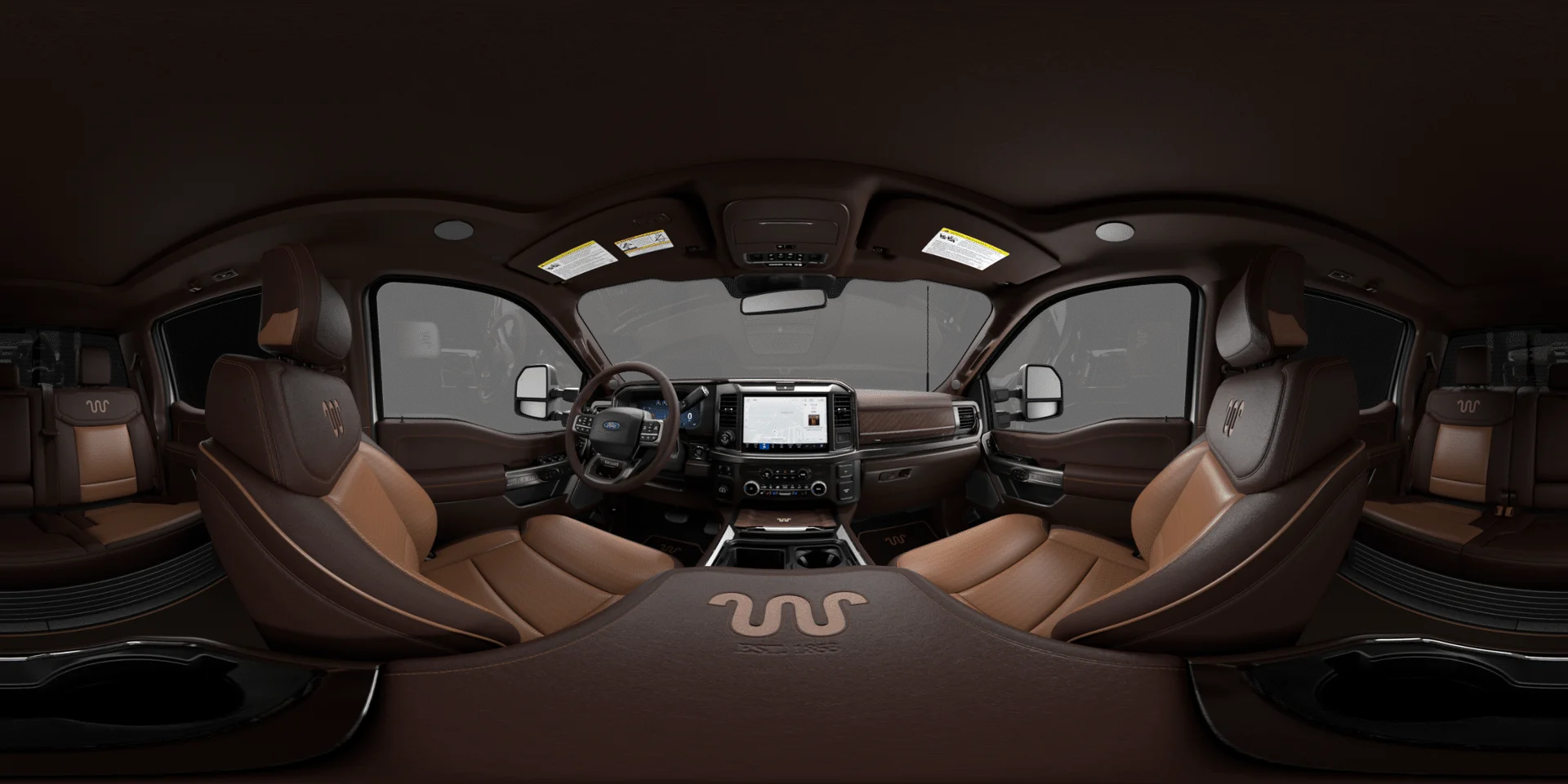 New 2027 Star White Metallic Tri-Coat Ford F-350® King Ranch® image 8