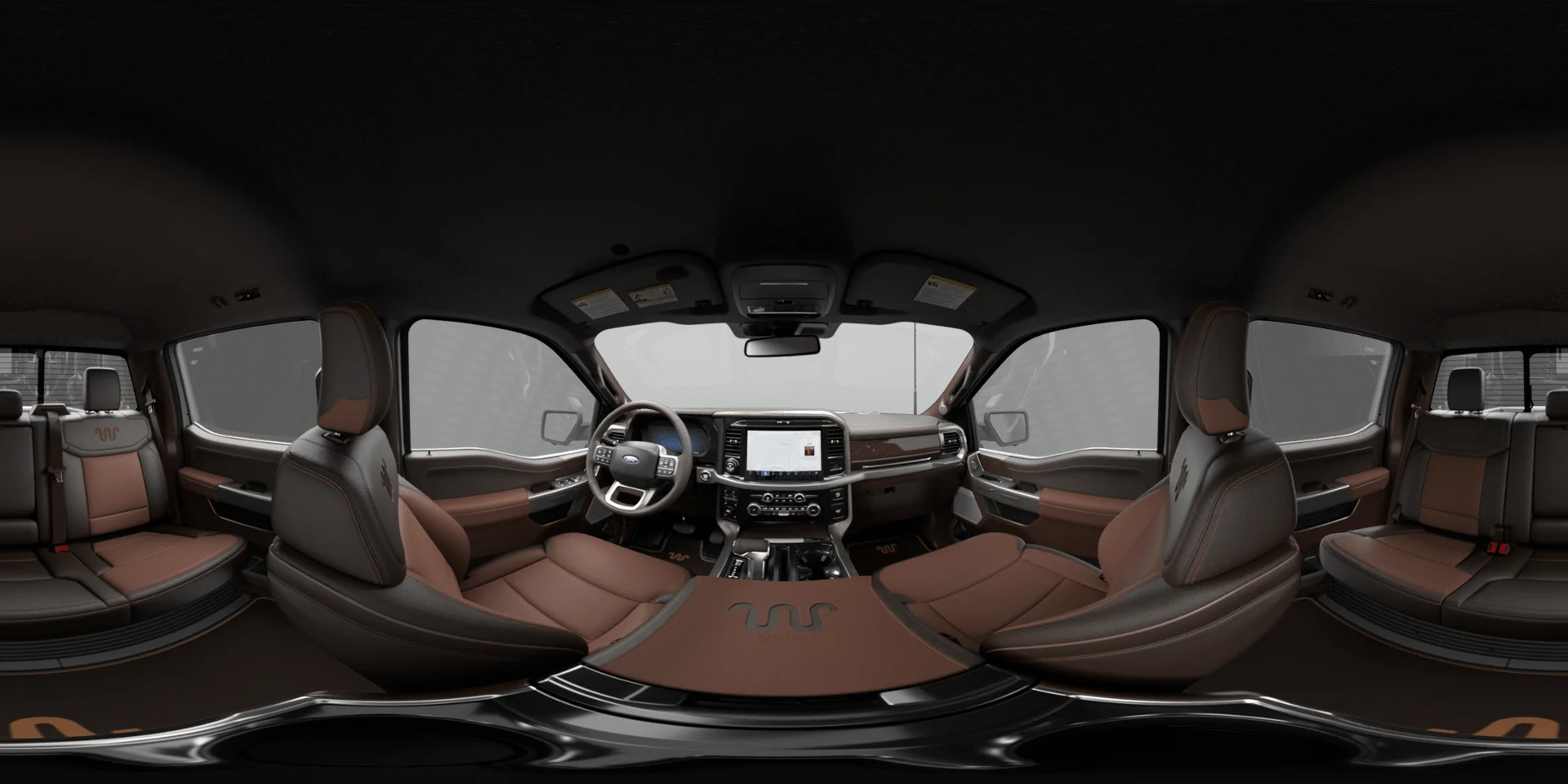 New 2026 Star White Metallic Tri-Coat Ford King Ranch image 52