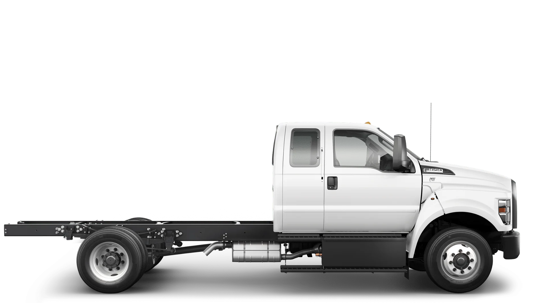New 2027 Oxford White Ford F-650 SD Gas Straight Frame image 5