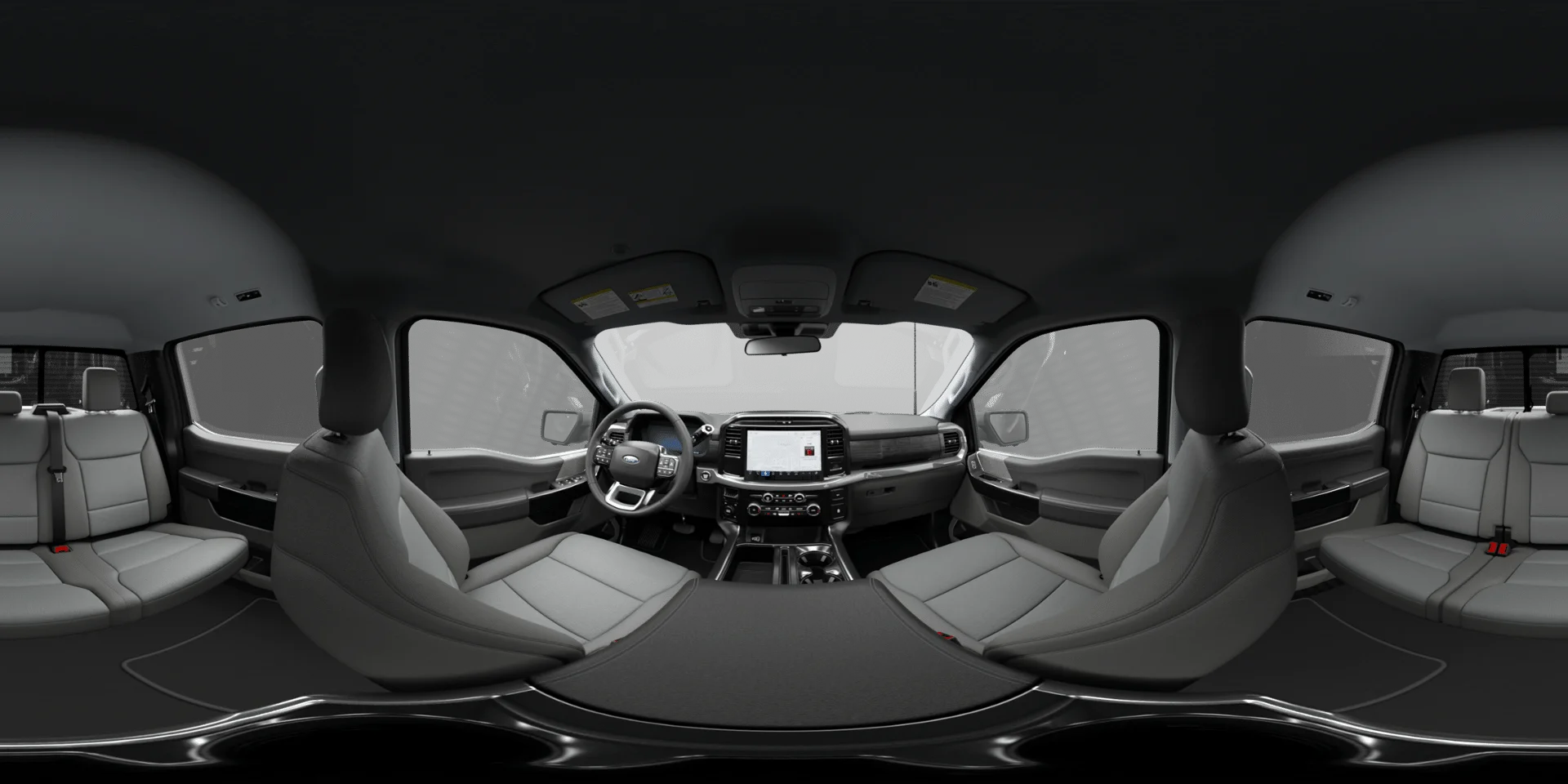 New 2026 Carbonized Gray Metallic Ford XLT image 8