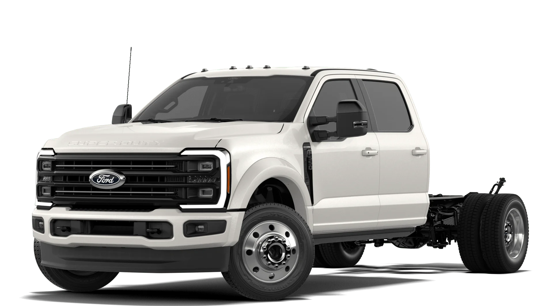 New 2027 Star White Metallic Tri-Coat Ford F-550® Platinum image 59