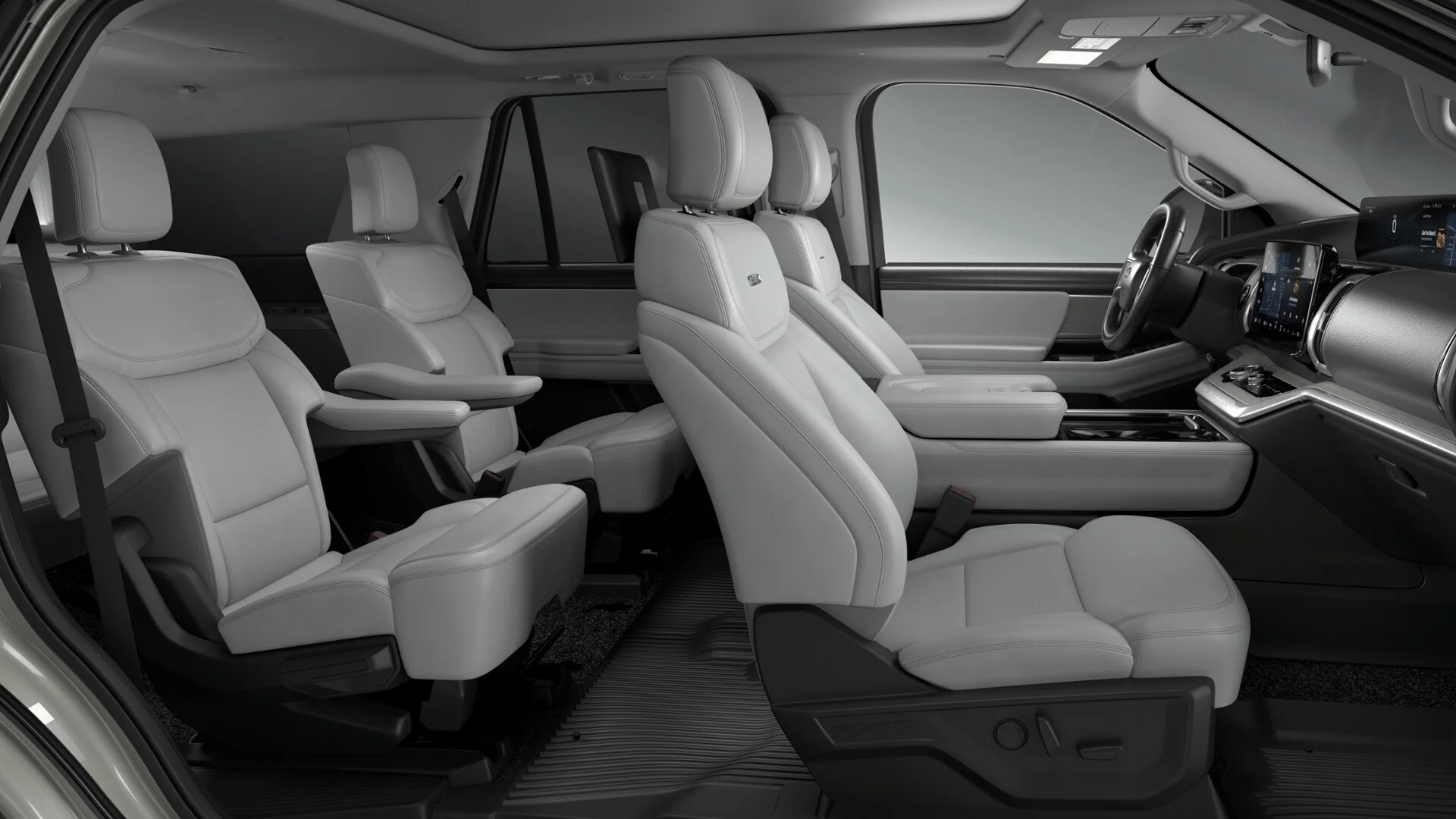 New 2027 Star White Metallic Tri-Coat Ford Platinum image 53