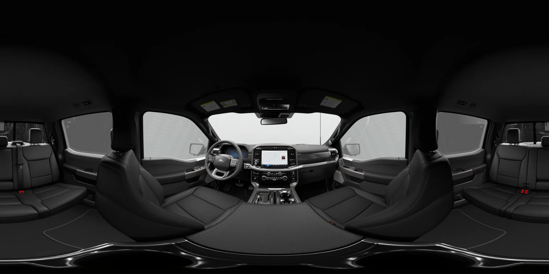 New 2026 Agate Black Metallic Ford Lariat® image 8