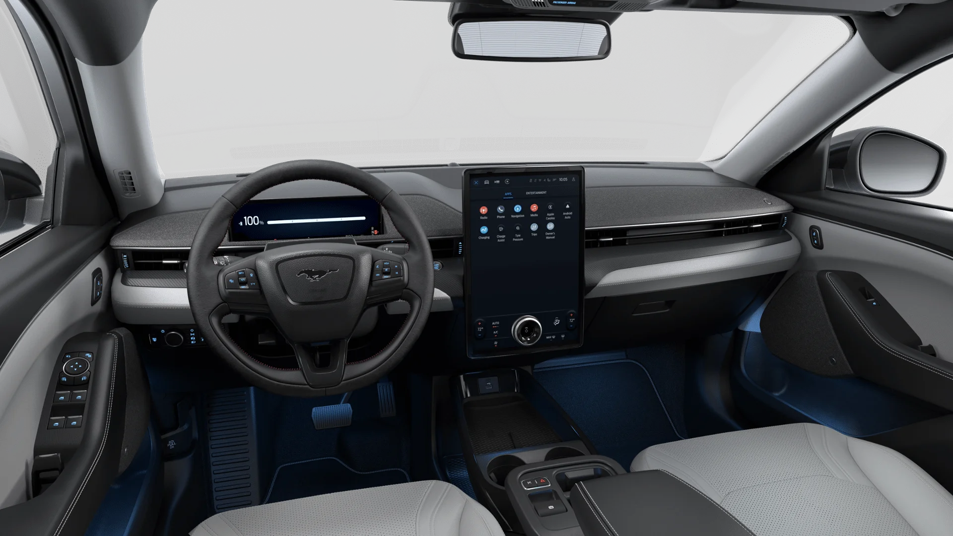 New 2026 Glacier Gray Metallic Tri-coat Ford Premium image 51
