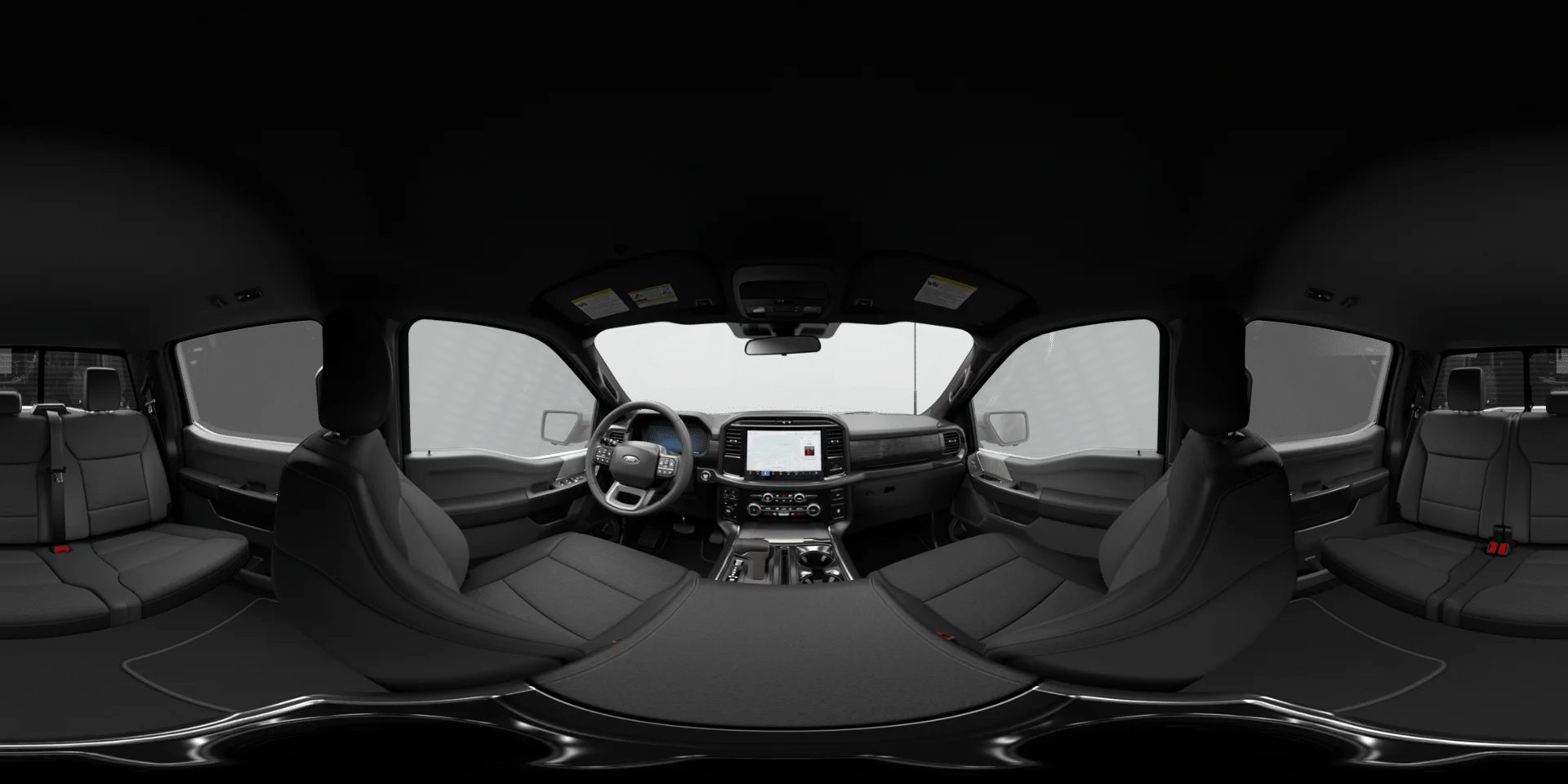 New 2026 Agate Black Metallic Ford XLT image 9