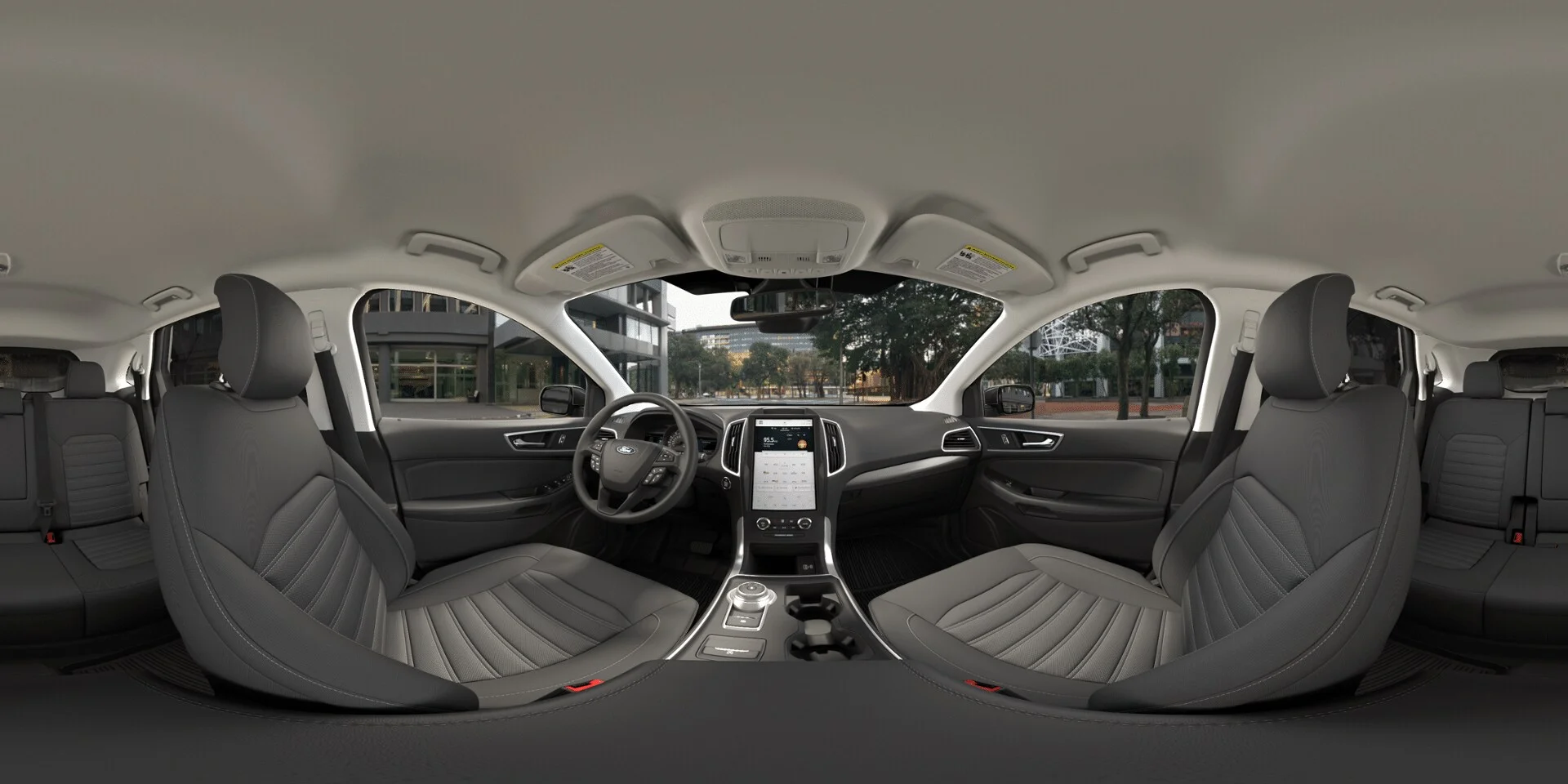 New 2024 Agate Black Metallic Ford SE image 8