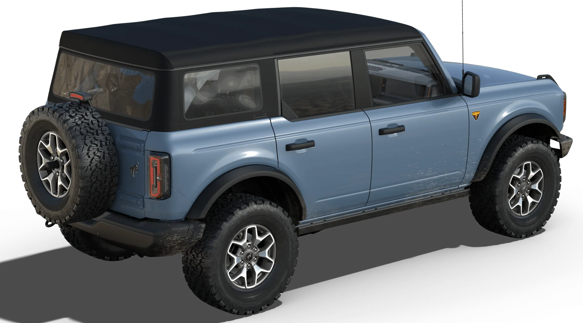 New 2025 Azure Gray Metallic Tri-Coat Ford Badlands® image 49