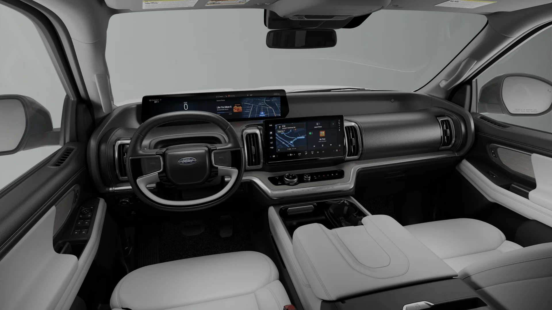 New 2026 Star White Metallic Tri-Coat Ford MAX Platinum® image 53